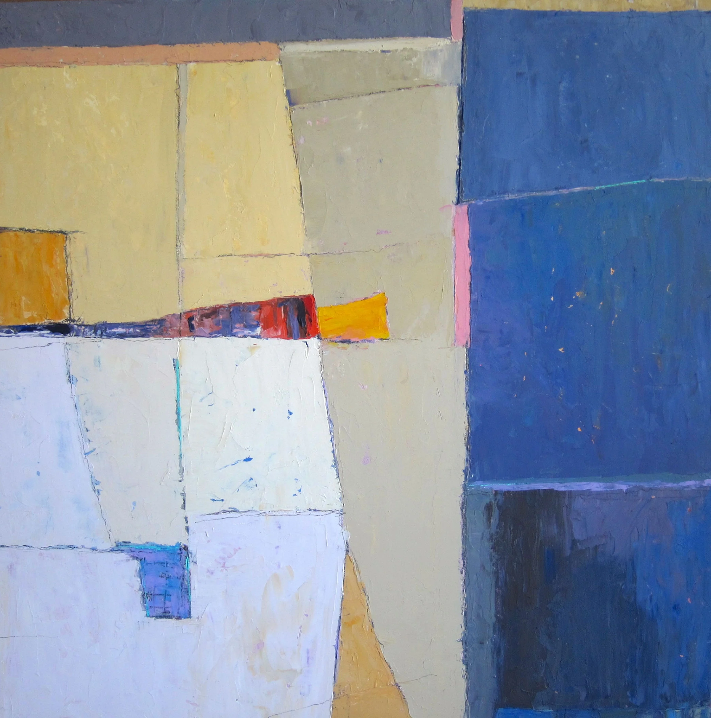 ALIGNED | 24”square, 2.75" deep, O/P, gallery wrap edge, SOLD