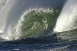 Frothy Green Ocean