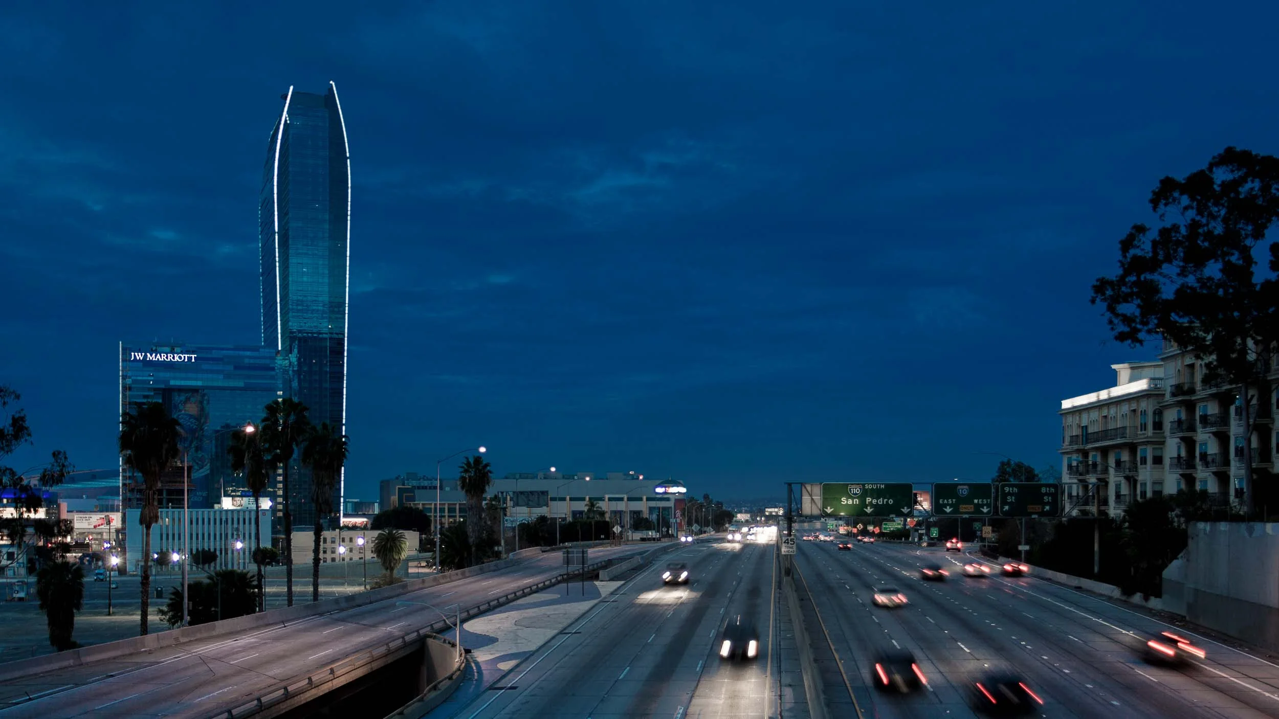 LA Live, JW Marriott Hotel, Ritz-Carlton Residences