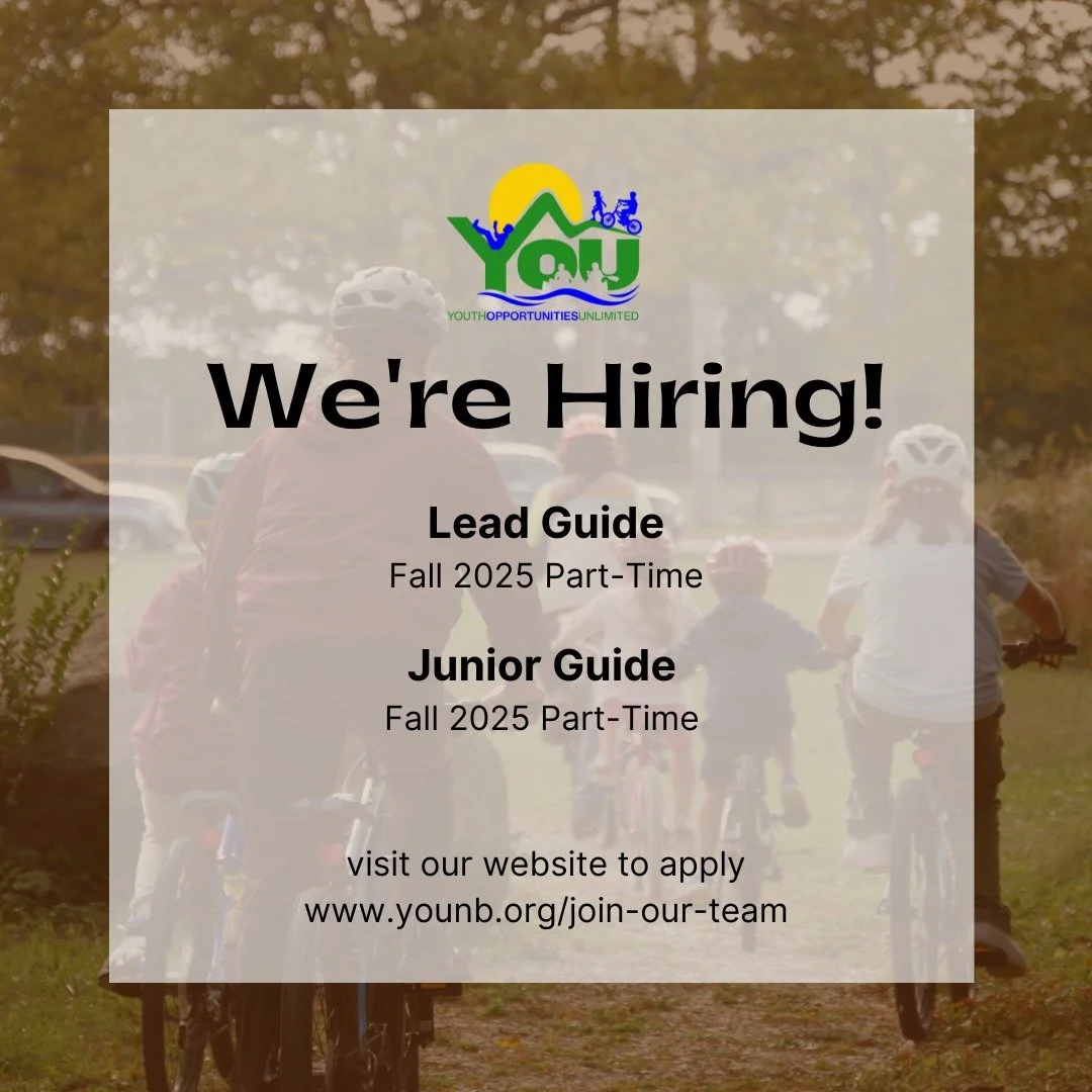 We&rsquo;re Hiring! We&rsquo;re looking to hire Part-Time Lead and Junior Guides to engage our youth and help facilitate our Fall Programs.

If you or someone you know is passionate about youth development, connecting with nature, and creating one of