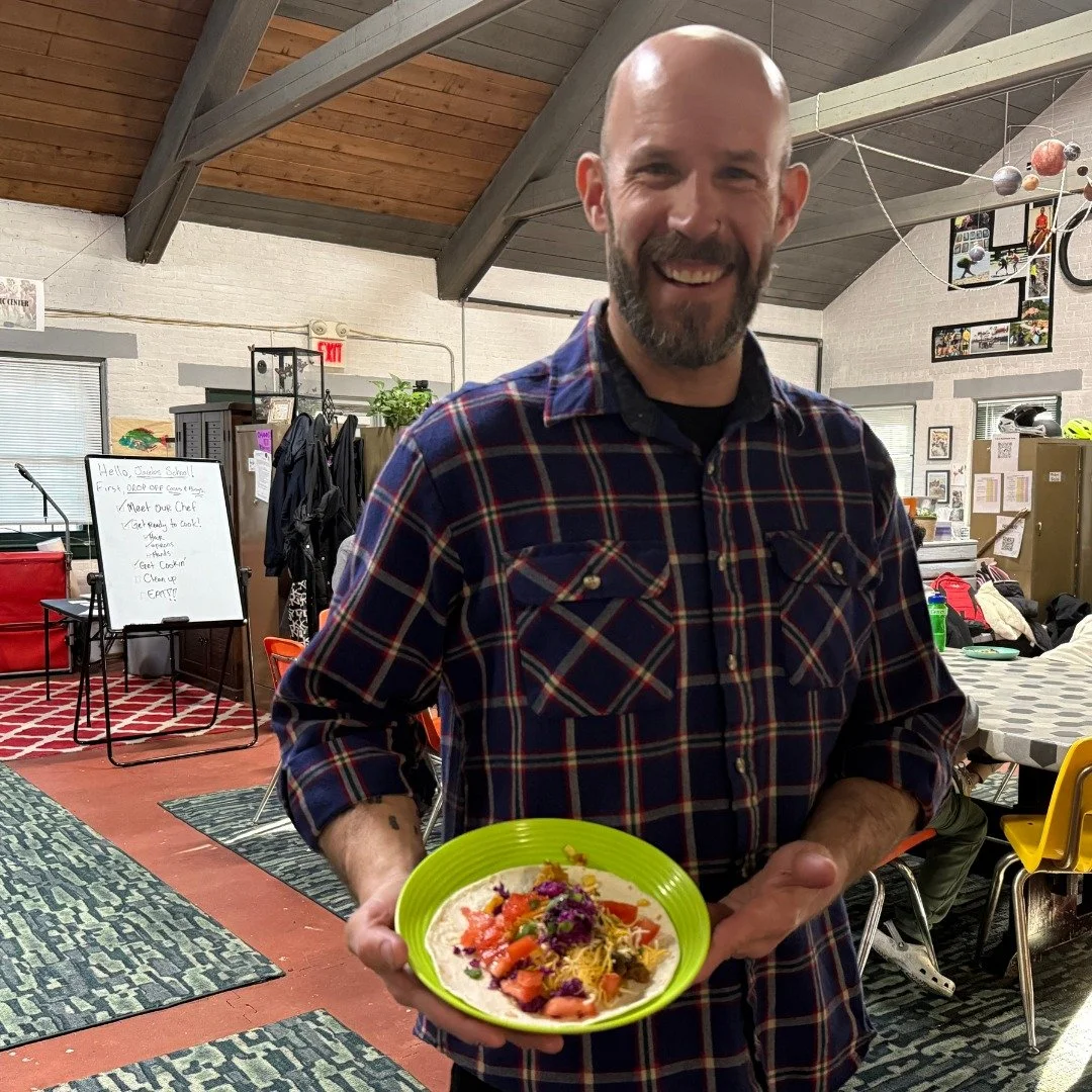 These @newbedfordpublicschools participants tried new vegetables by cooking and eating Three Sisters Tacos with guest chef Nate Sander from @mi_groweducation of the @marioninstitute. 

The dish is inspired by the Indigenous Three Sisters planting met