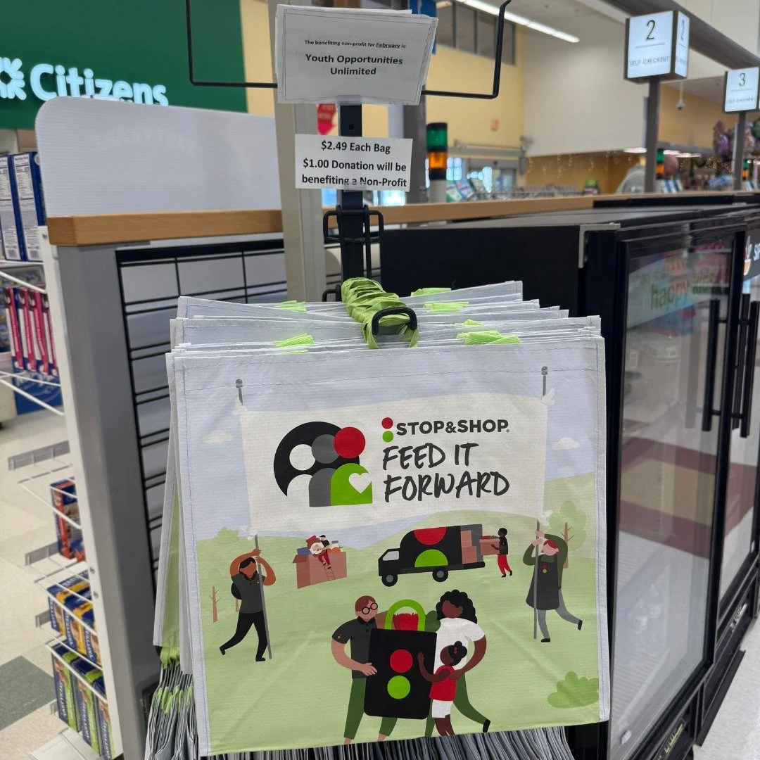 We&rsquo;d like to give a special shoutout to @stopandshop's Community Bag Program. We are honored to have been selected as a recipient for the month of February.

Through this program, every Community Bag purchased at the 438 Dartmouth Street locati