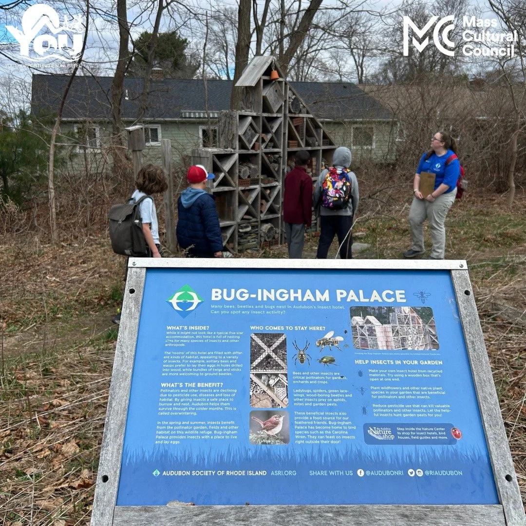 Saturday&rsquo;s adventure with the Audubon Society of Rhode Island was a wild success! 🌿🦉

At the Audubon Nature Center and Aquarium in Bristol, our group explored nature up close&mdash;spotting a muskrat, snake, frog, deer, ducks, and even meetin