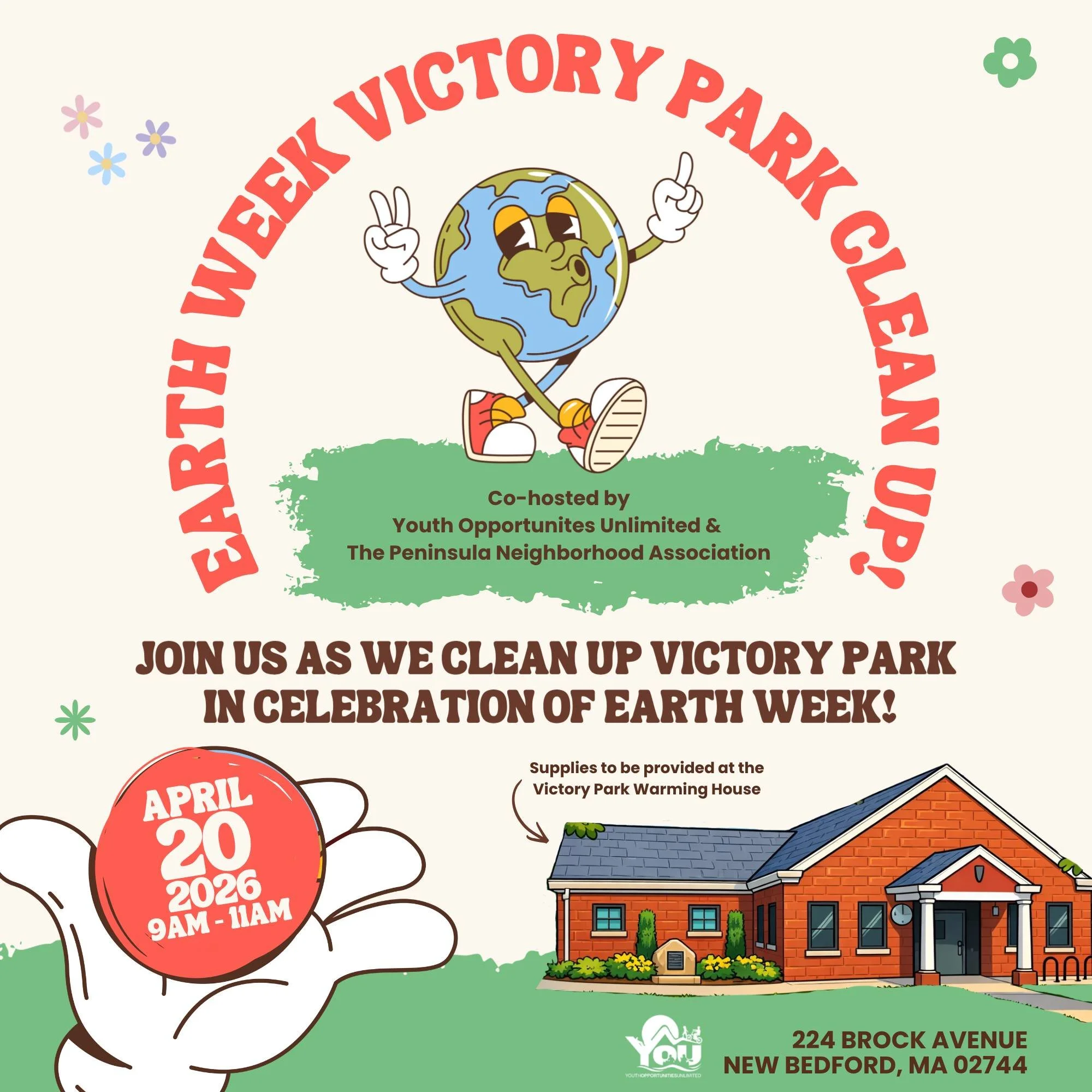 Calling all community members! 🌎✨

Join us alongside the Peninsula Neighborhood Association on Monday, April 20th from 9:00 AM &ndash; 11:00 AM for a community clean-up at Victory Park!

Let&rsquo;s celebrate Earth Week by coming together and making