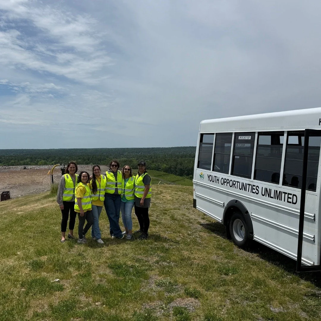 Since environmental stewardship is a huge part of what our participants learn, we found ourselves wondering: where does our trash waste actually go? 🤔💭

So our team hopped in the Y.O.U. Mobile and headed to Crapo Hill Landfill to find out. The amou