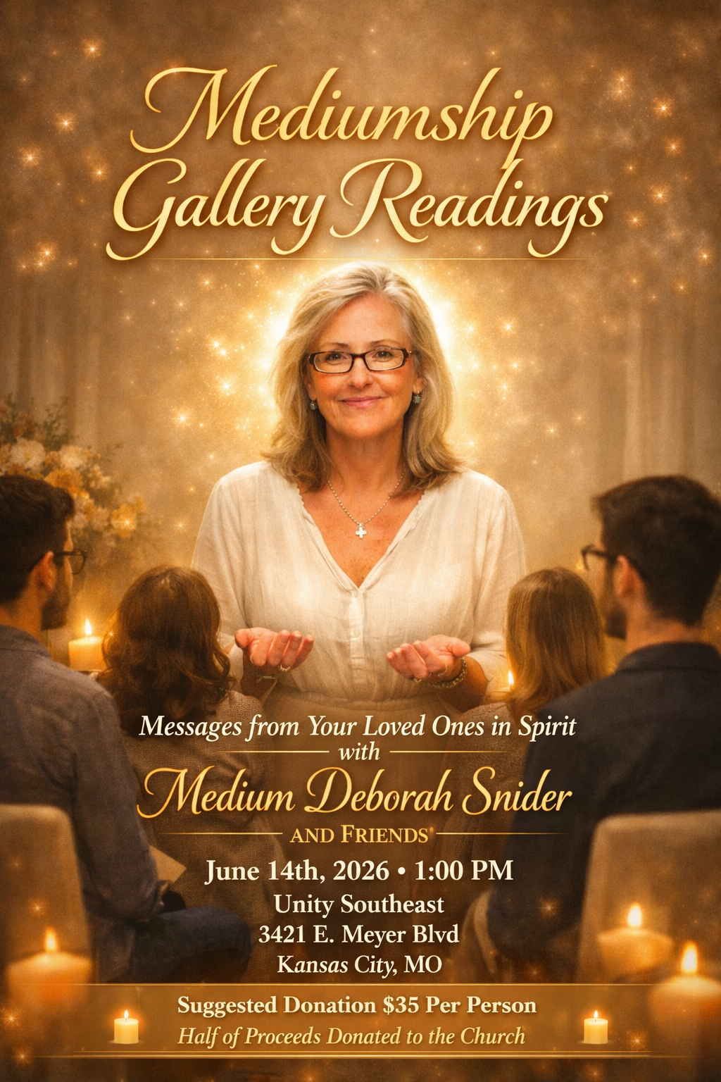 Mediumship Gallery Readings - Medium Deborah Snider & Friends — Unity ...