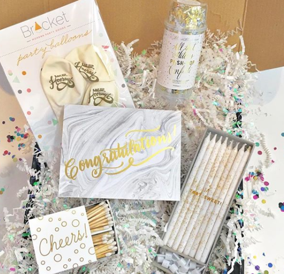 Haus of Hooray Celebration Kit for the Entertainer in your life! Photo courtesy of Haus of Hooray Instagram