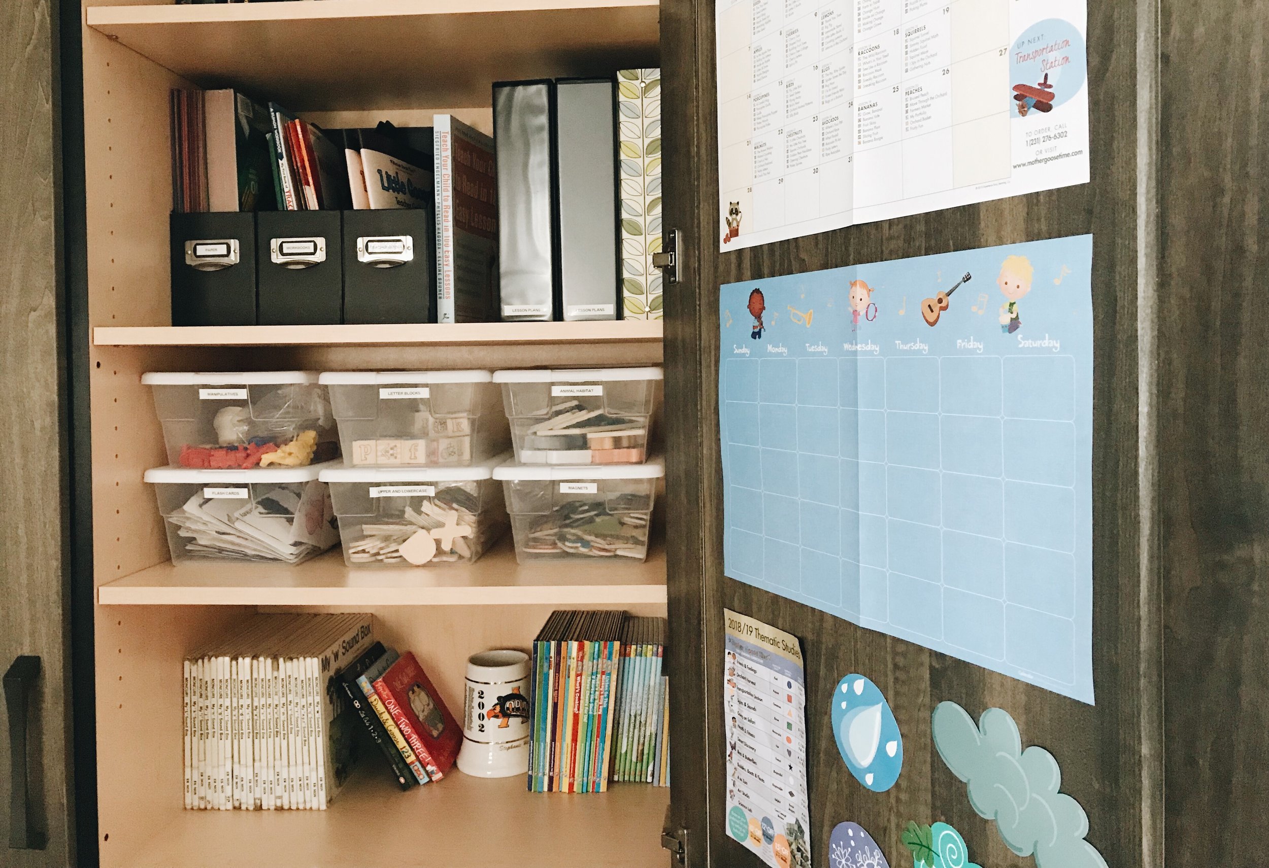  Keep school supplies organized + handy! | Photo Credit: Stephanie Starkey 