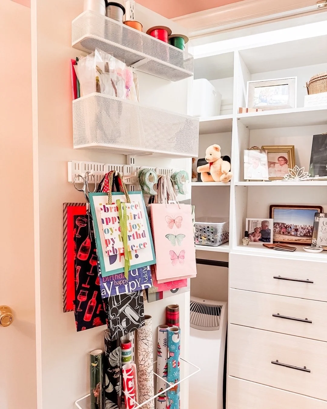 Some projects are about so much more than organizing. 💛 

After reading Swedish Death Cleaning, this client wanted to thoughtfully sort through family mementos&mdash;lightening the load for loved ones while celebrating what matters most. Together, w