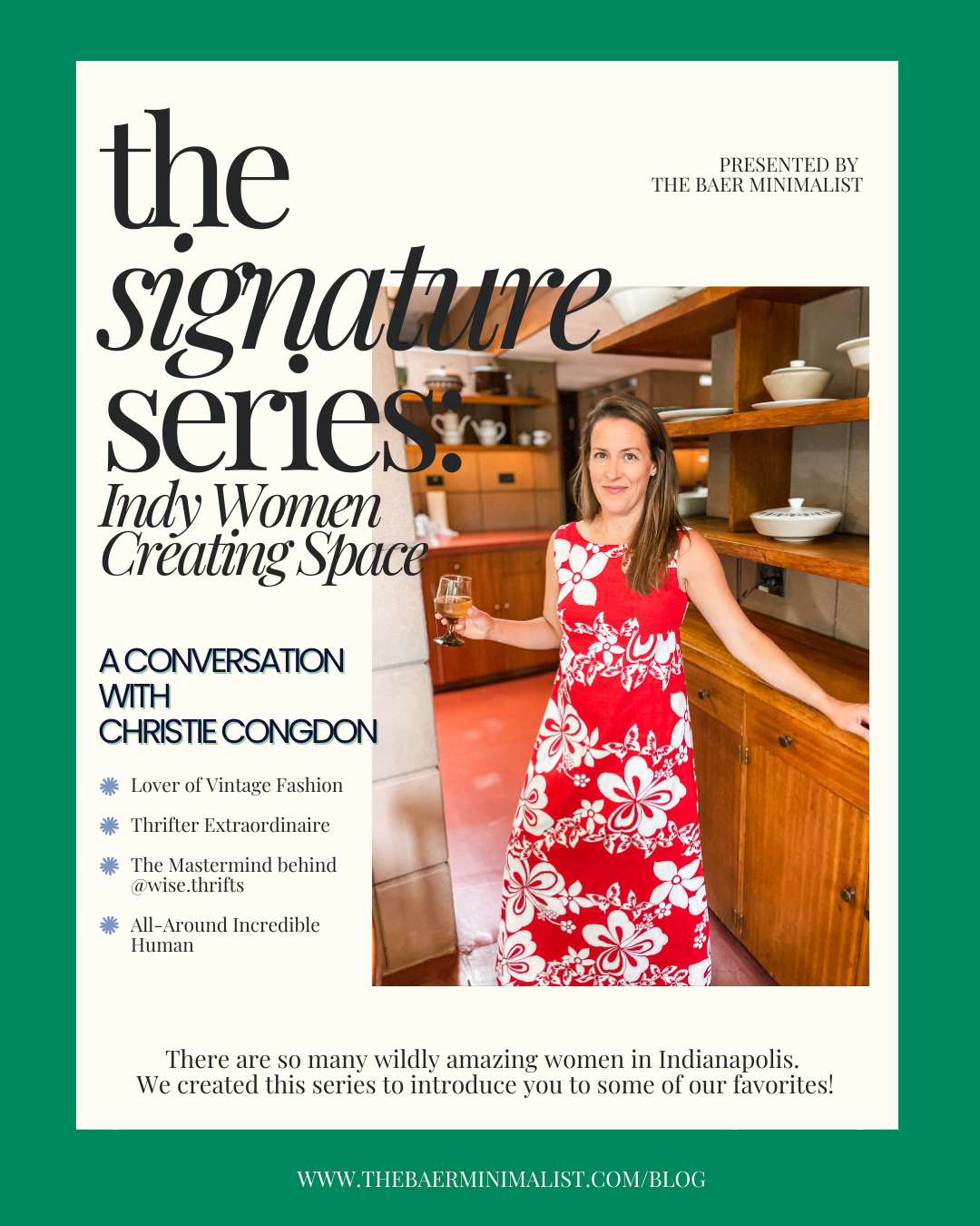 Indy Women Creating Space // Meet Christie Congdon
