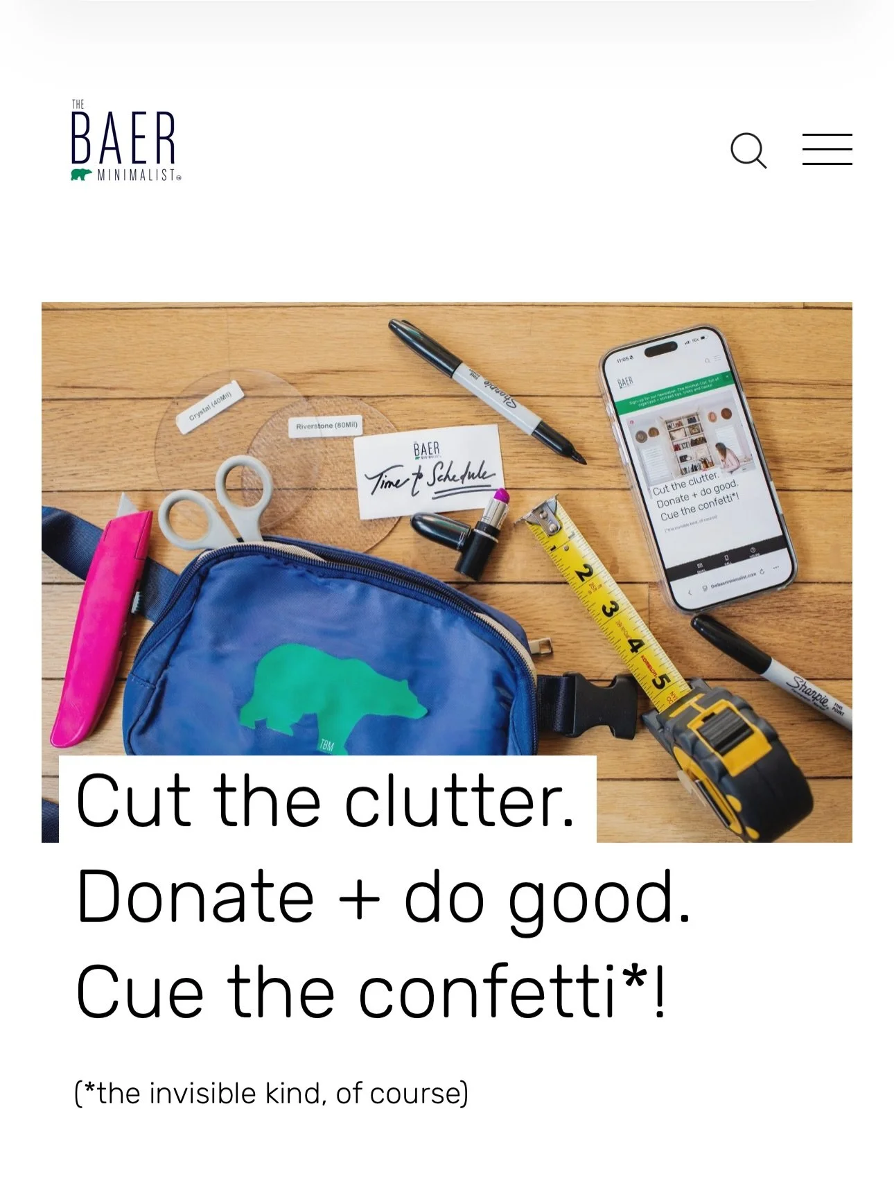 This week was all about SPRING CLEANING The Baer Minimalist! Website refresh with our gorgeous new brand photos by @heysouthernskyphoto, proposal templates updated and new marketing materials created!

We will celebrate nine years in business later t