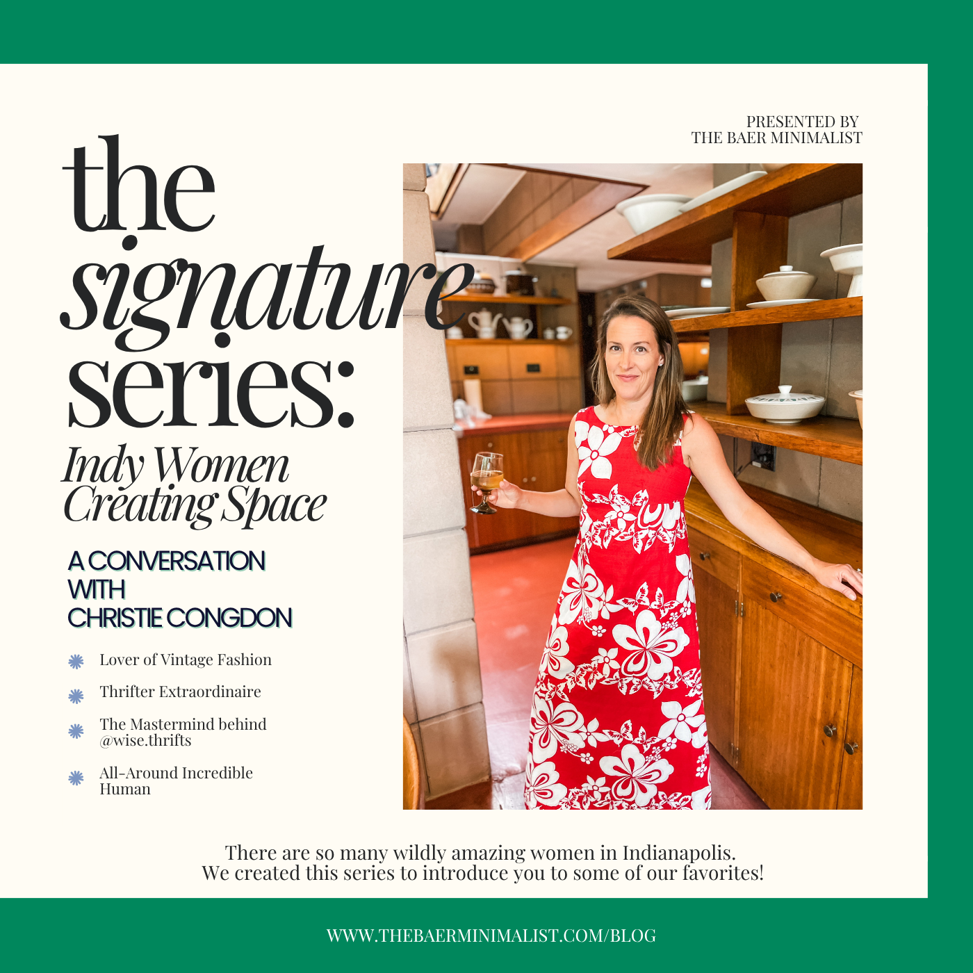 Indy Women Creating Space // Meet Christie Congdon