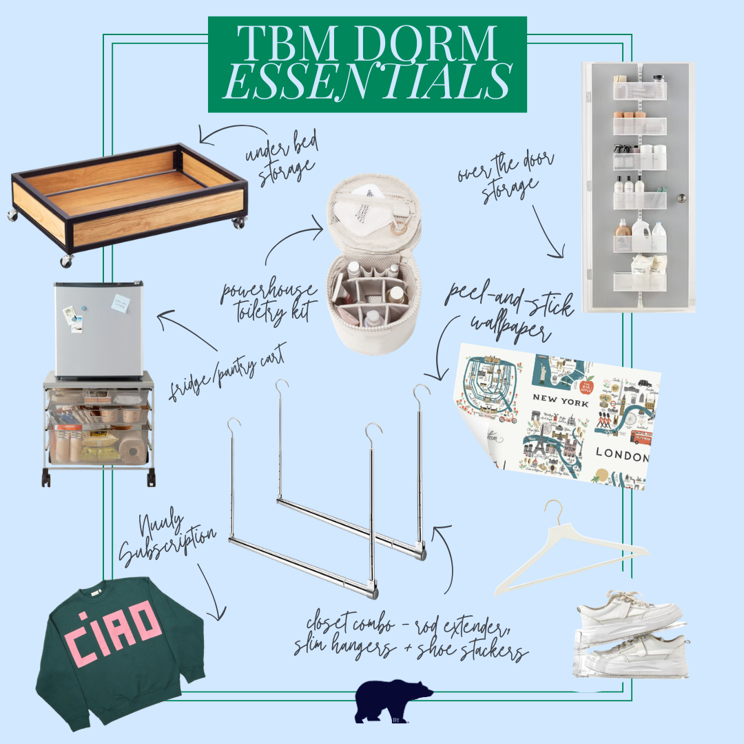 A Clutter-Free Dorm // Hacks for Small Spaces
