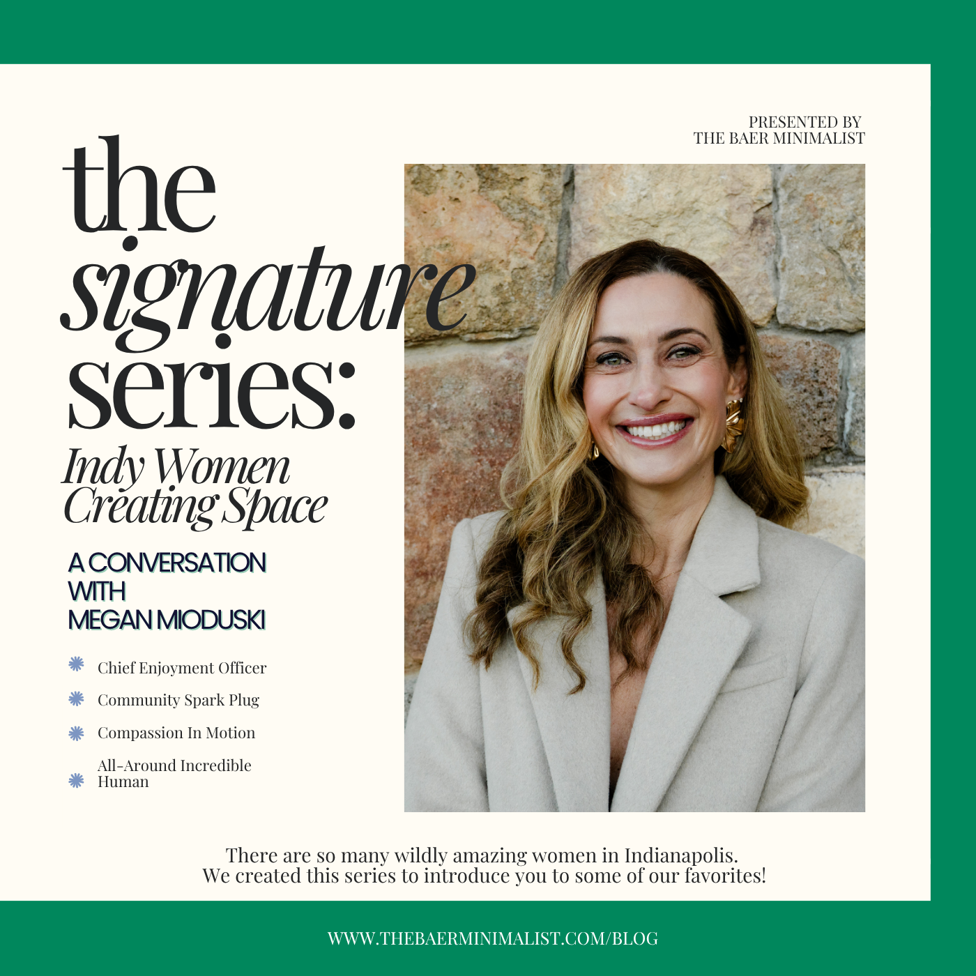 Indy Women Creating Space // Meet Megan Mioduski