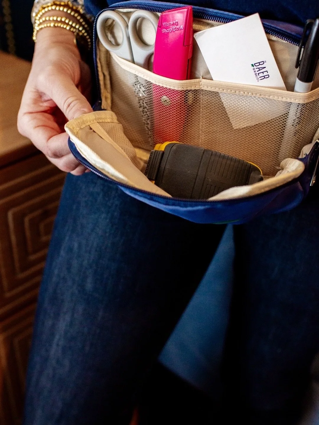 As we prep for another move to kick off tomorrow, we are double-checking all of our supply kits to make sure that nothing slows us down.

From our (branded) belt bags, to our large TBM toolkits to the underbellies of our cars, we have pulled together