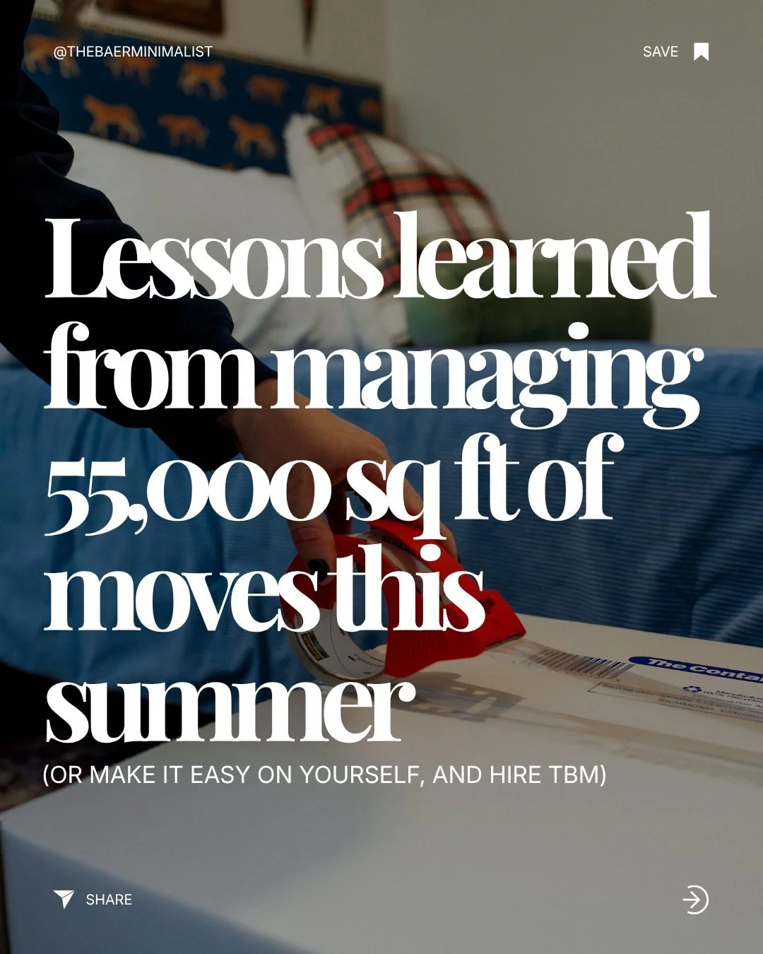If you would have asked me back in January what summer would feel like for TBM, I would have said that it might be on the slow side. You see, when the kids are home from school, we find that organizing projects get put on hold. And as moms ourselves,