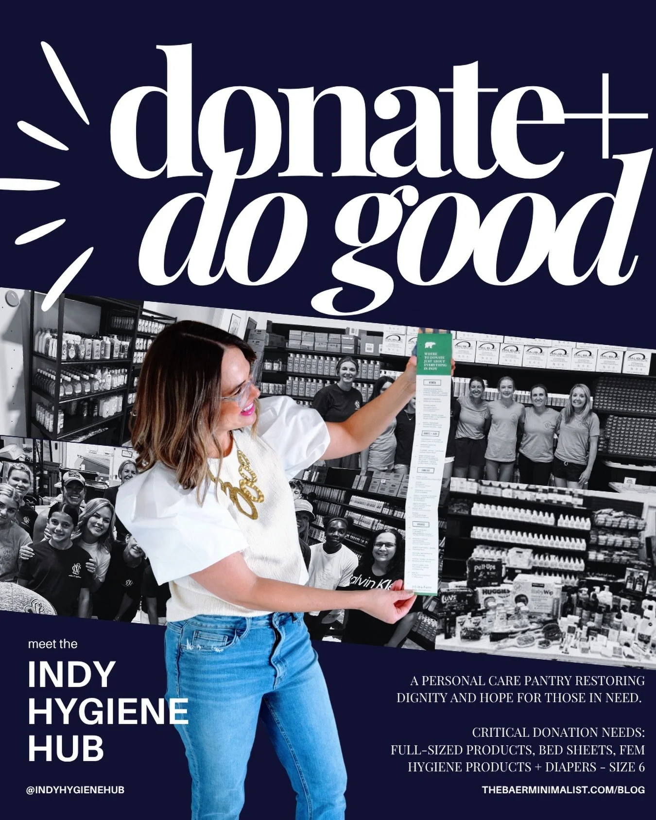 Nearly 10 years ago, I created the first version of our Indianapolis Donation Guide. The list has grown over the years and yet, I&rsquo;m still learning about new-to-me organizations who are doing so much good. Most recently I connected with @indyhyg
