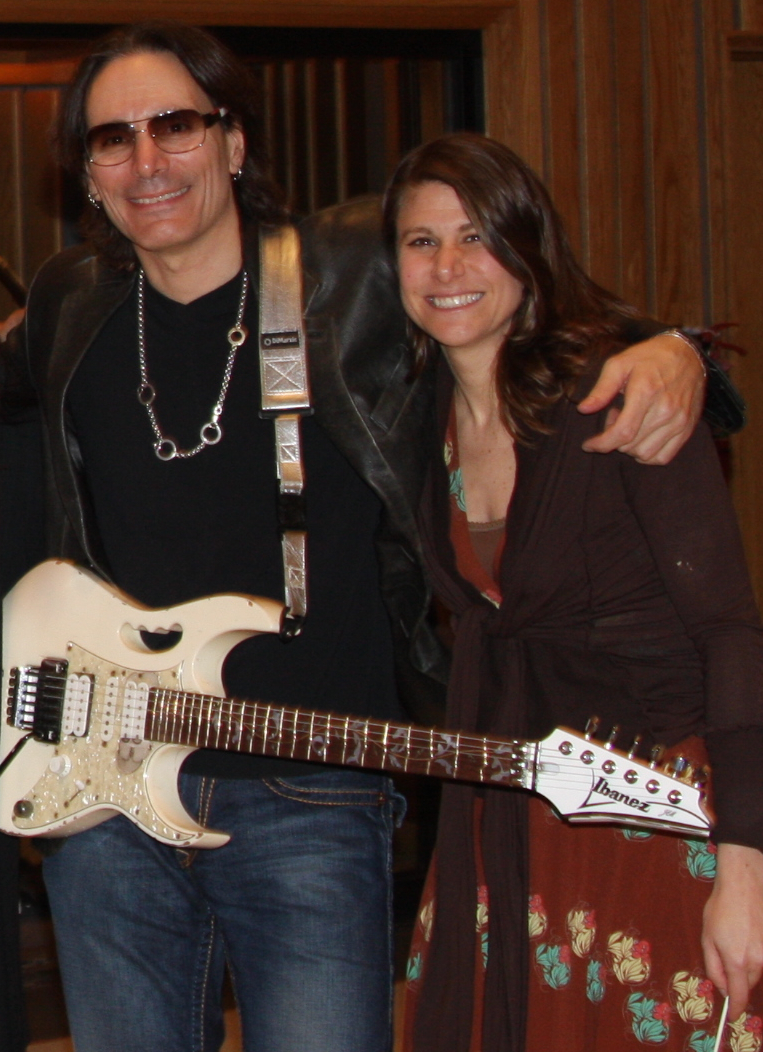 Working with guitarist Steve Vai