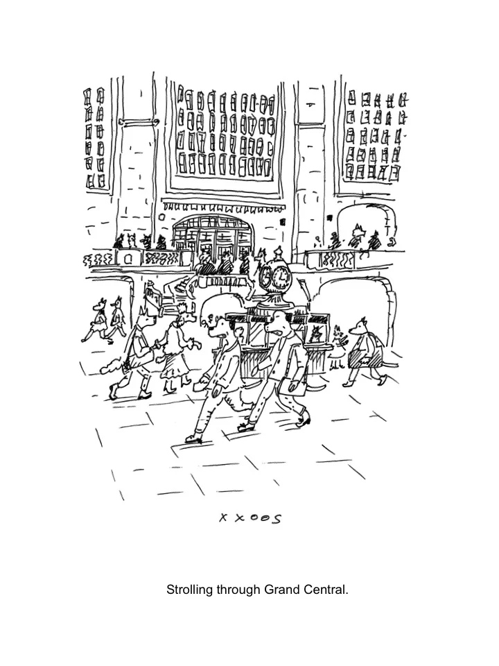 Strolling through Grand Central