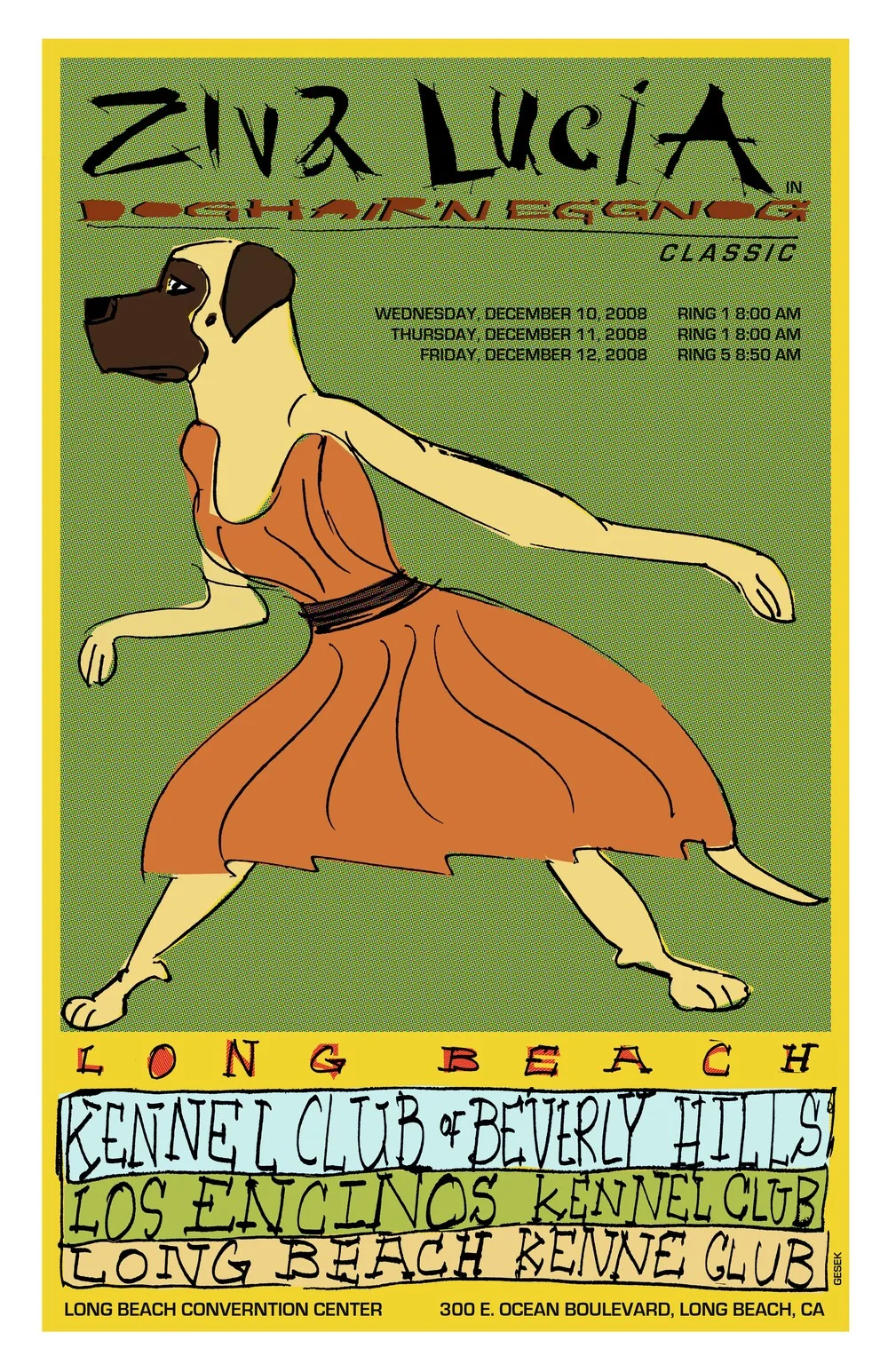 Ziva Lucia in Eggnog and Dog Hair 