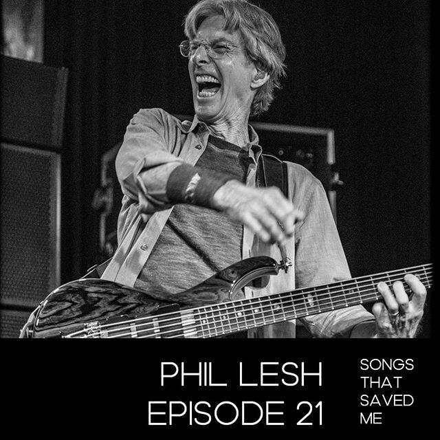 My chat with Phil for @songsthatsavedme is out now!  We talked about the influence black musicians have had on him &amp; he relives three incredible experiences!  Link in profile. #phillesh #gratefuldead #johncoltrane #wesmontgomery #theloniusmonk #c