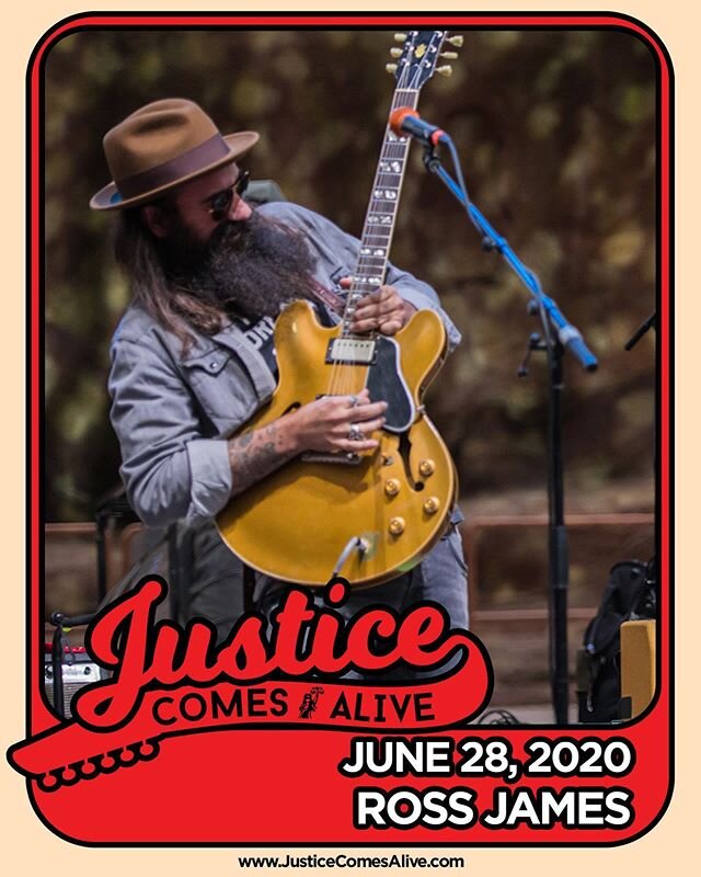 Stoked to be a part of @justicecomesalive, a virtual festival for equality this Sunday. I&rsquo;ll be playing with Phil Lesh &amp; @terrapinfamilyband. More info @ justicecomesalive.com
