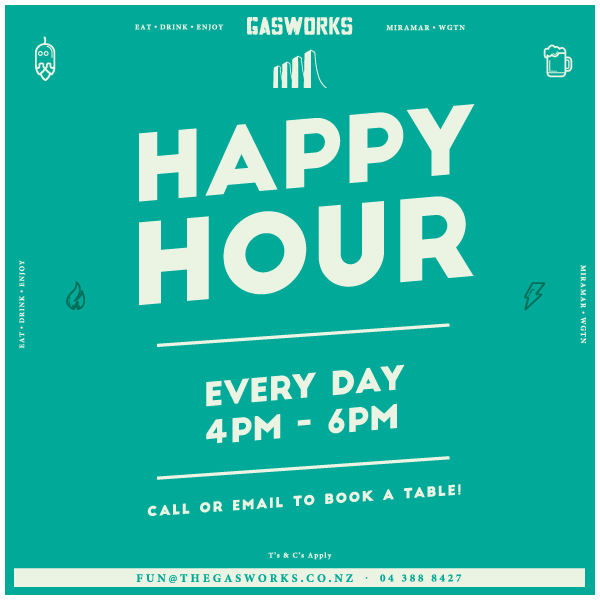 Gasworks Happy Hour
