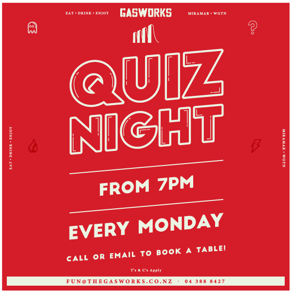 Gasworks Quiz Night