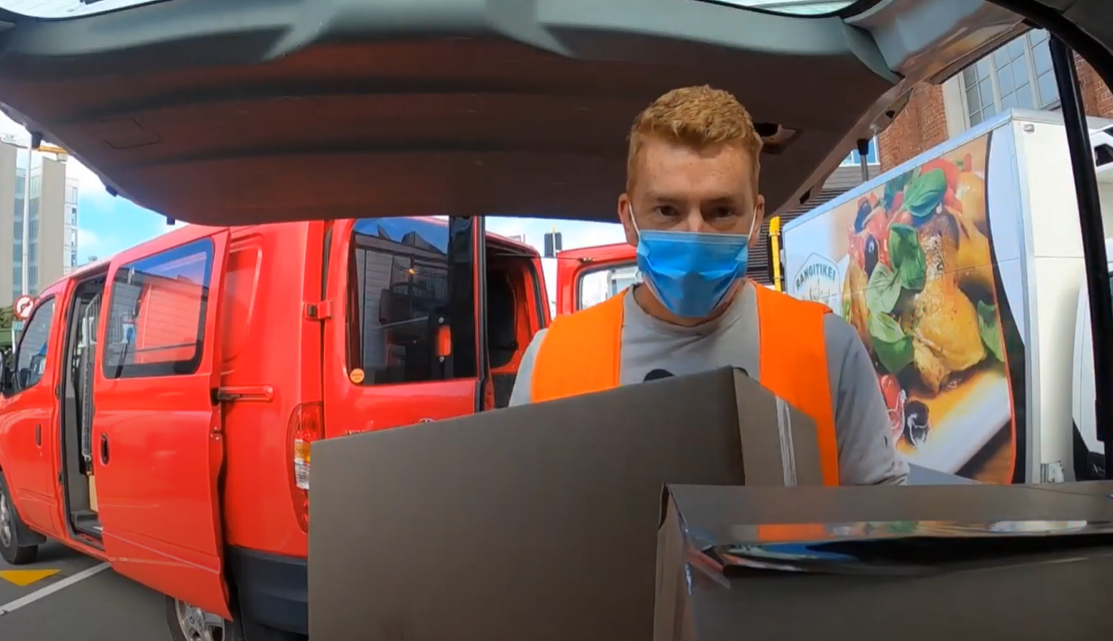 Delivering over 250,000 food Parcels during Lockdown 