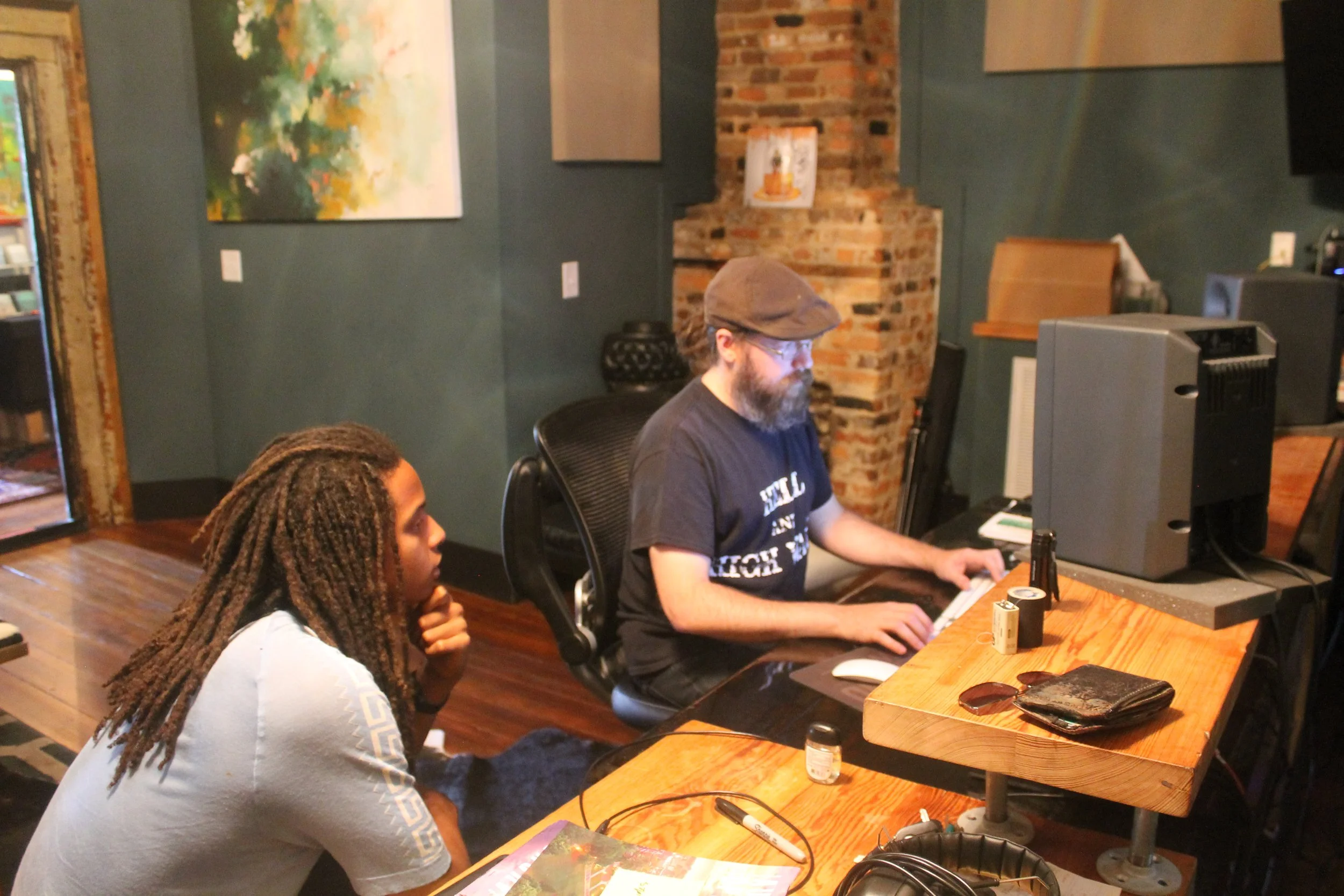 patchwork symphony recording session