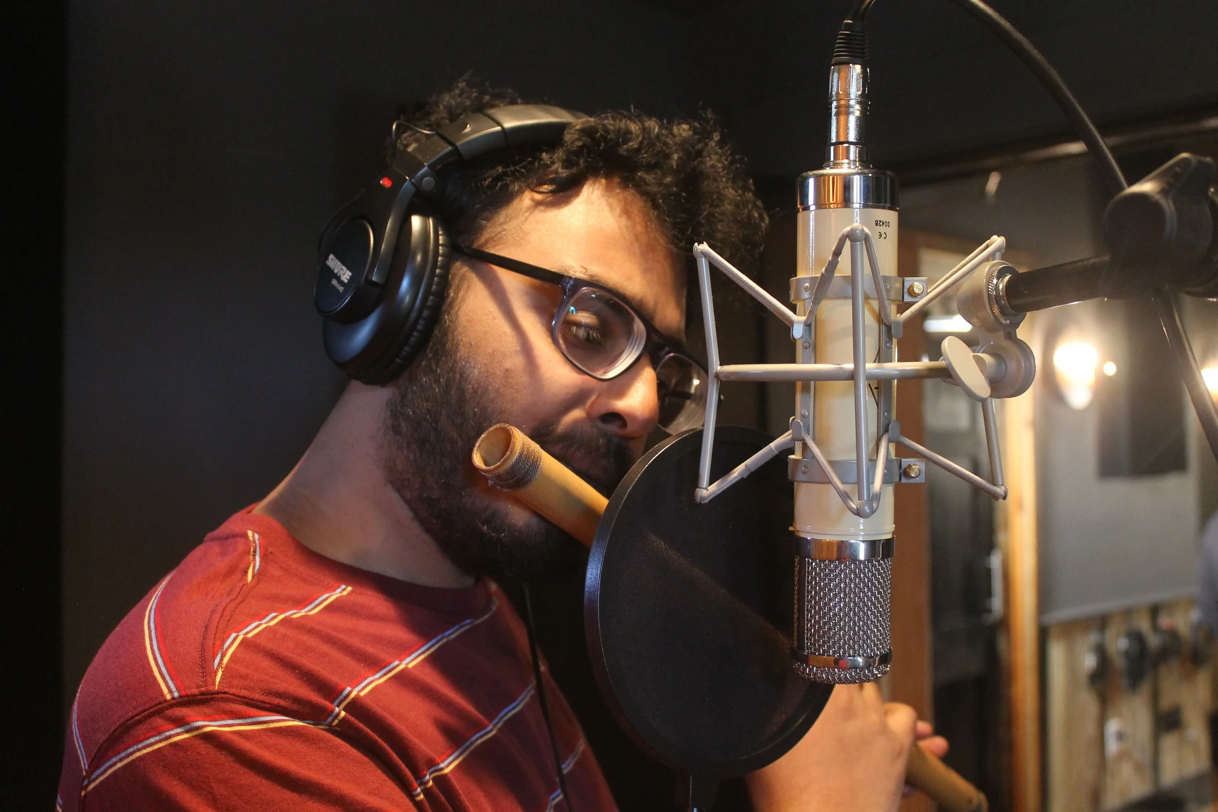 patchwork symphony recording session