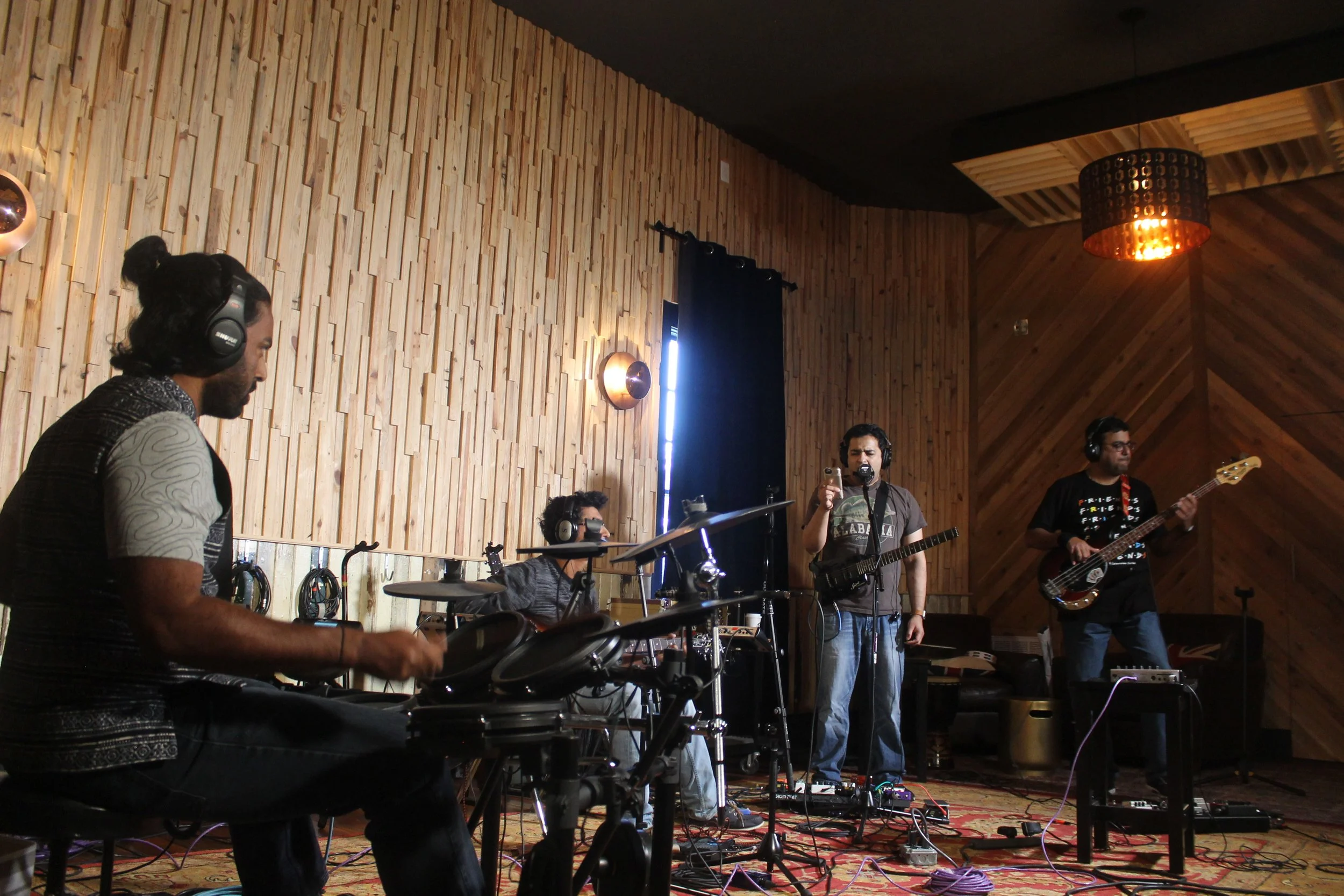 patchwork symphony recording session