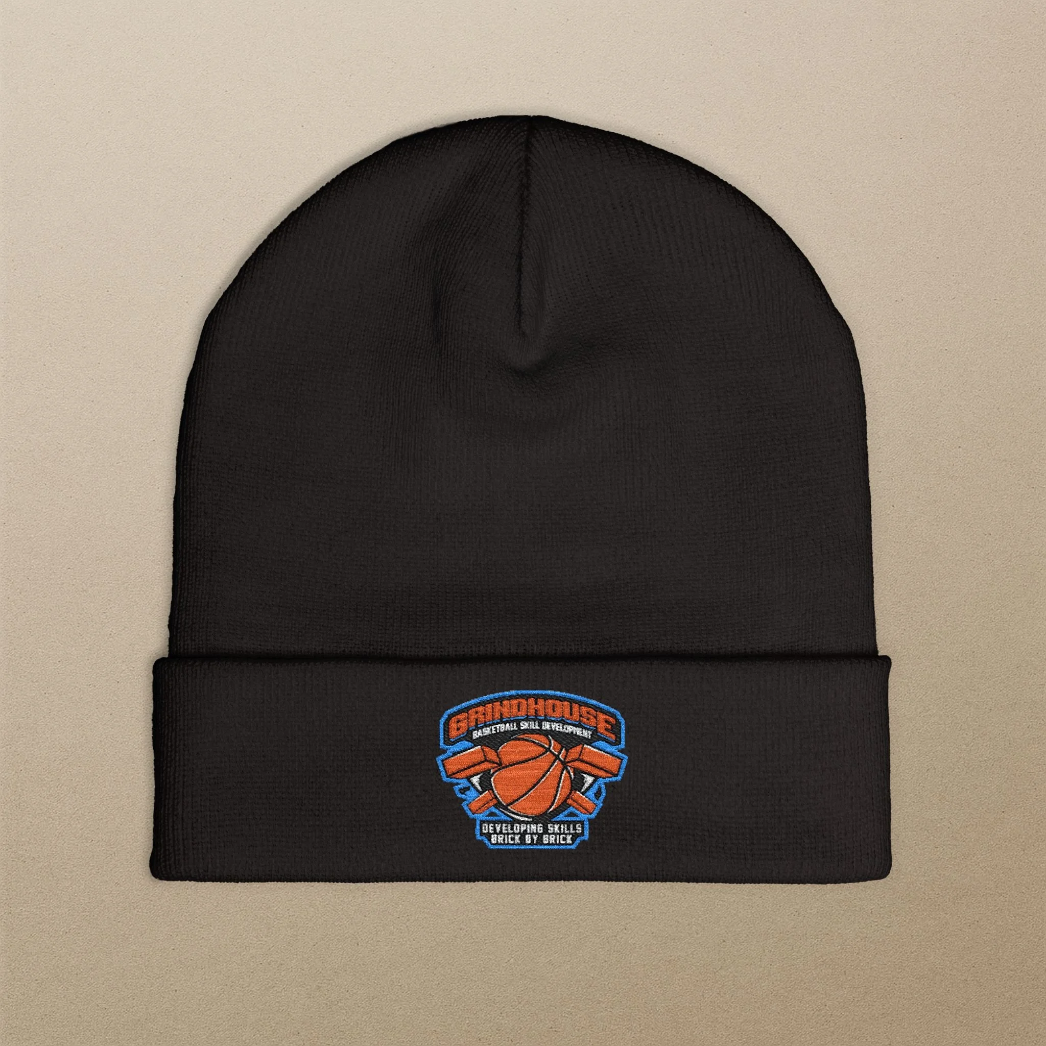 GrindHouse Logo Embroidered Beanie