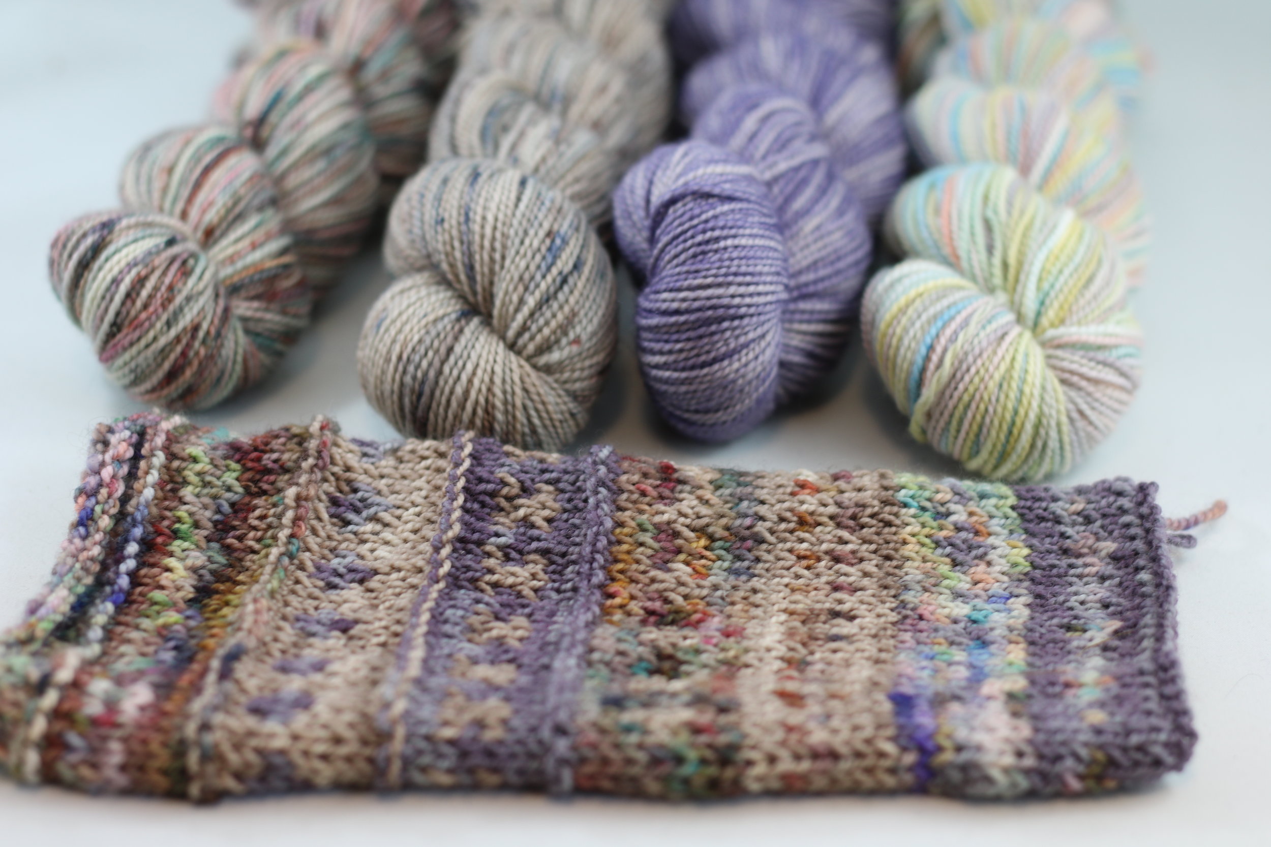 skeins left to right: P867X, P757, 2290, P355