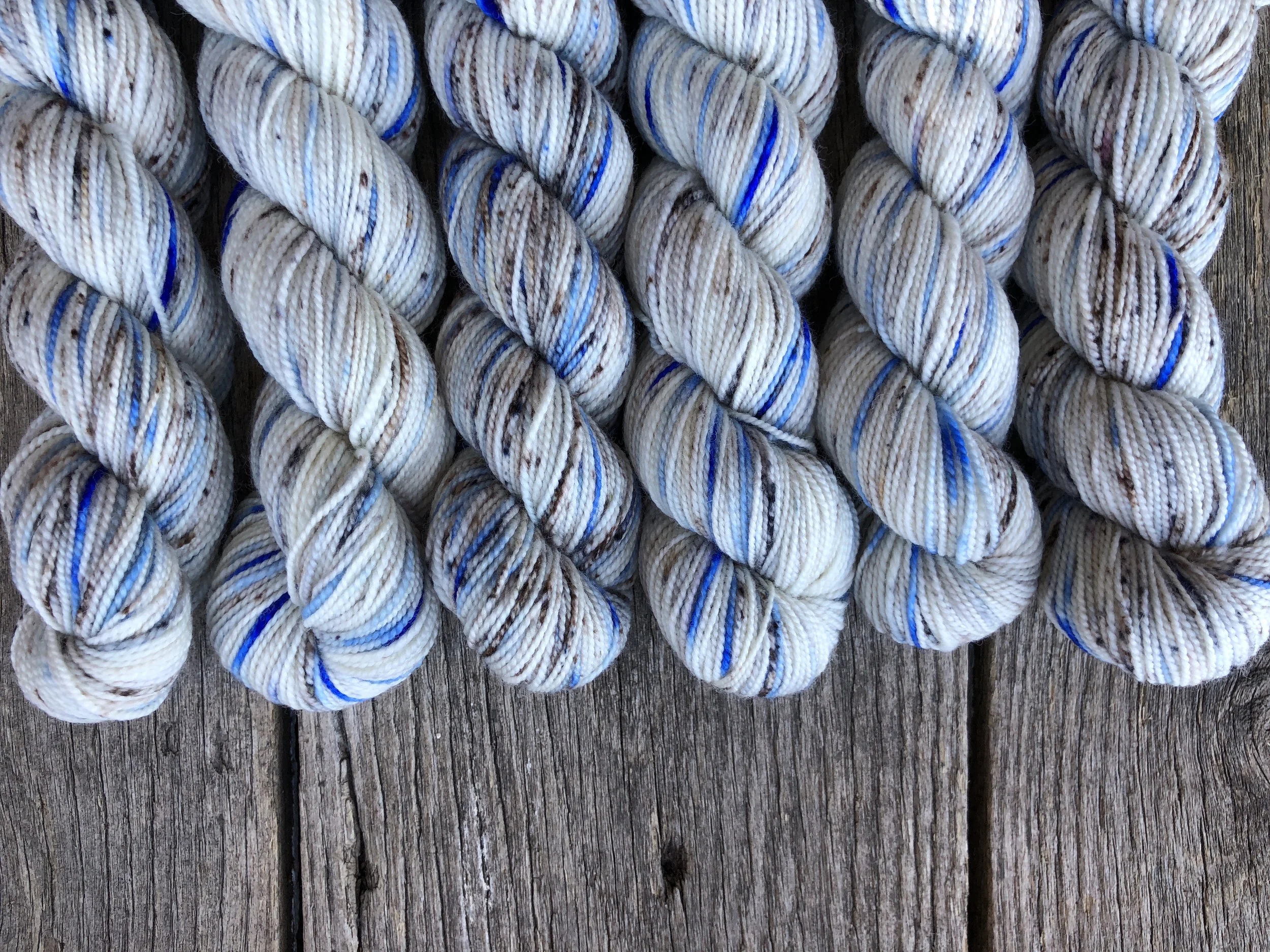 Custom Colourway for Sewickley Yarns: Ms Tillie!