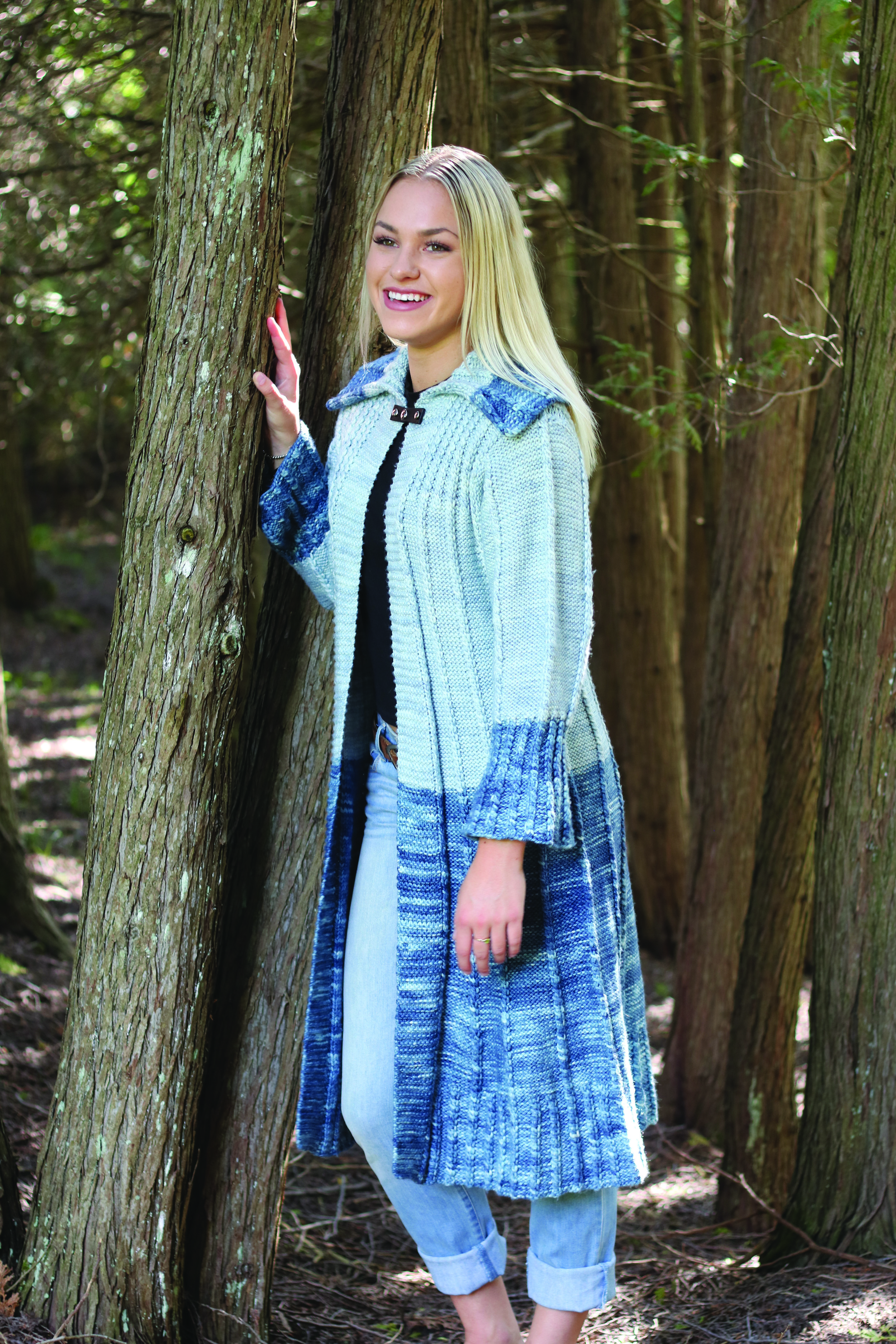 Reversible Two Tone A- Line Jacket By Swaran Dhaliwal