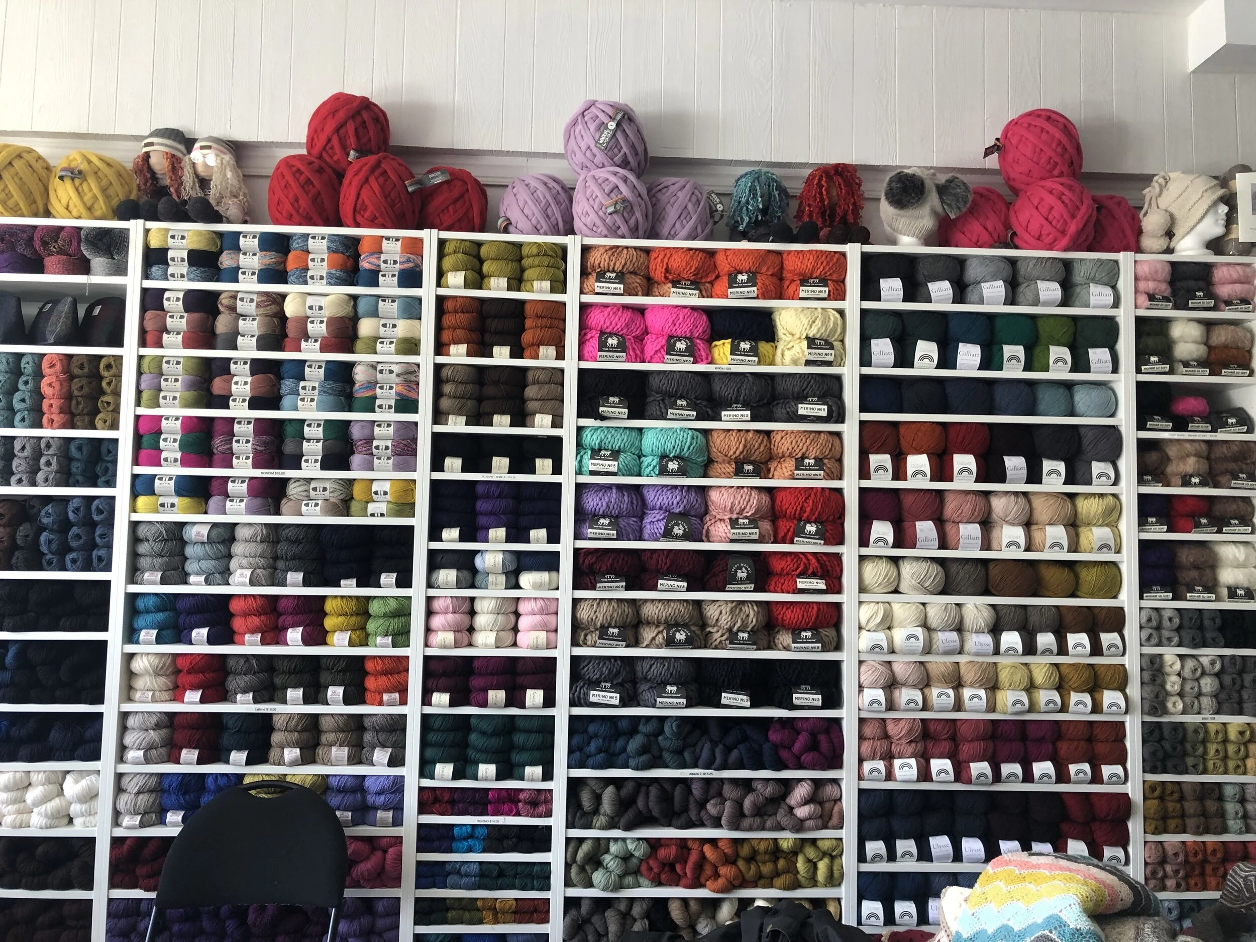 Yarn Shop Visit - The Knitting Loft 