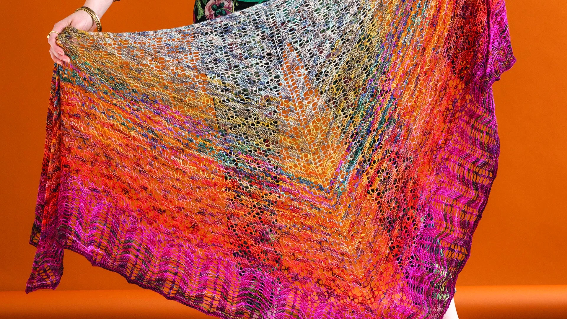 The Departure Shawl: Vogue Knitting Spring/Summer 2020