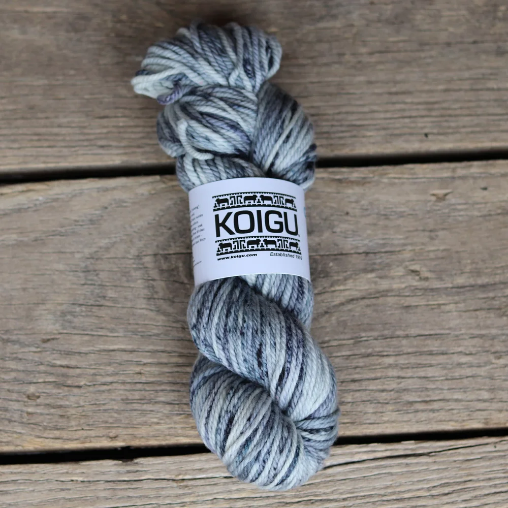 【COSYHARU】Raiden Round Linen Knit Olive Chelsea — Koigu