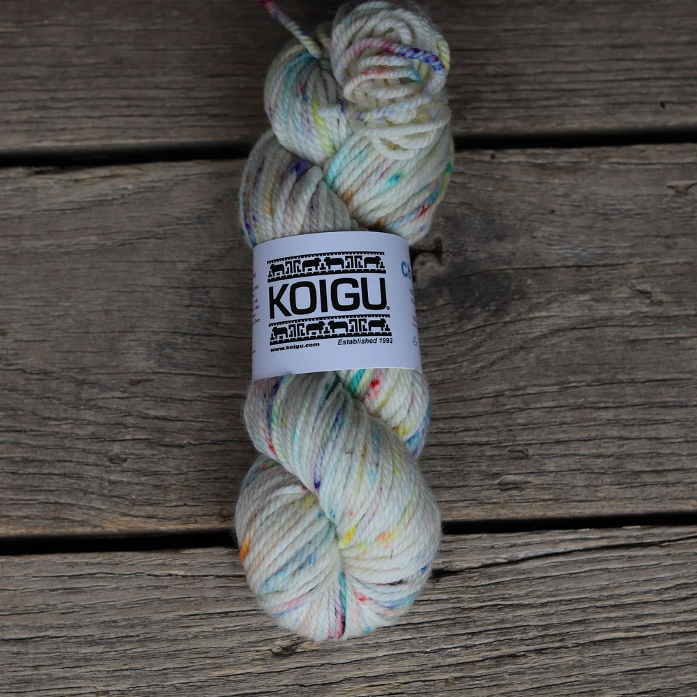 【COSYHARU】Raiden Round Linen Knit Olive Chelsea — Koigu