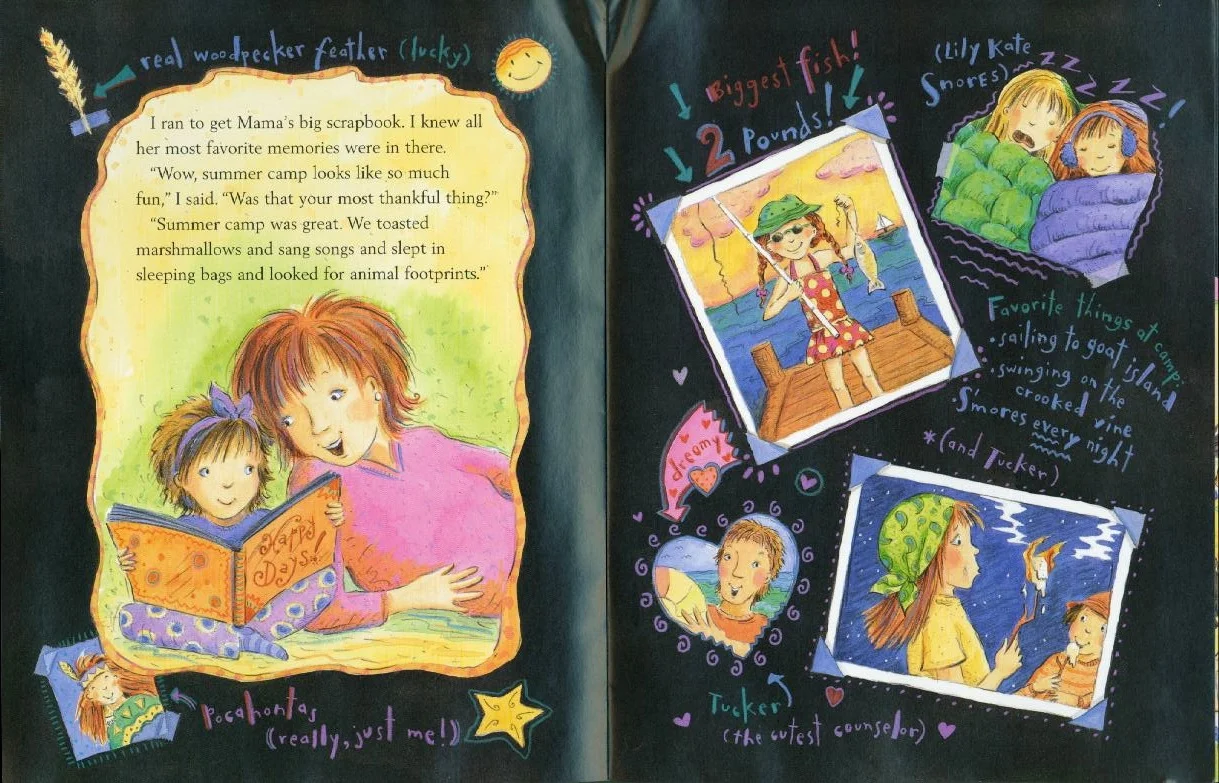 From the book, The Most Thankful Thing , written by Lisa McCourt