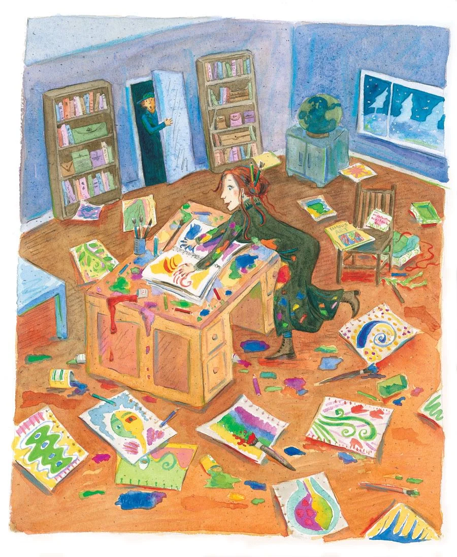 From children's book, Willow , written by Denise Brennan-Nelson