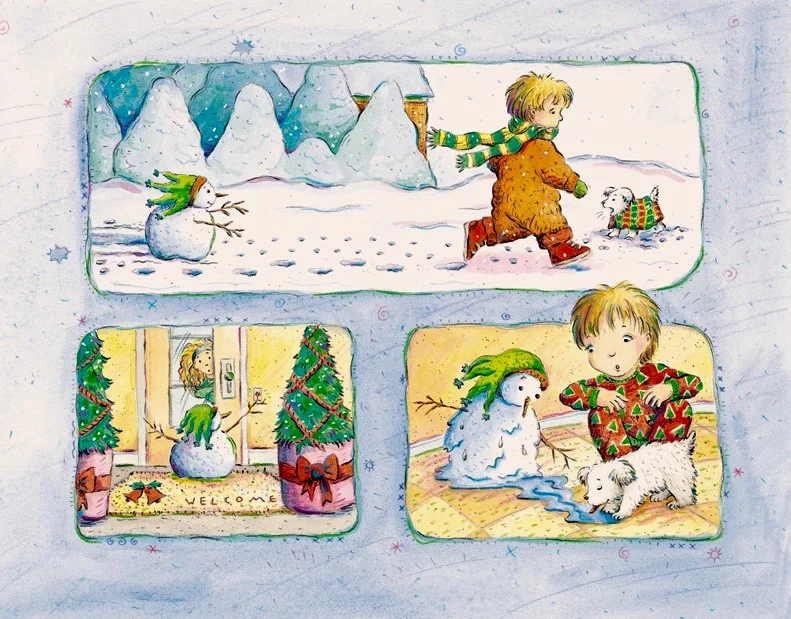From children's book, Merry Christmas, Stinky Face