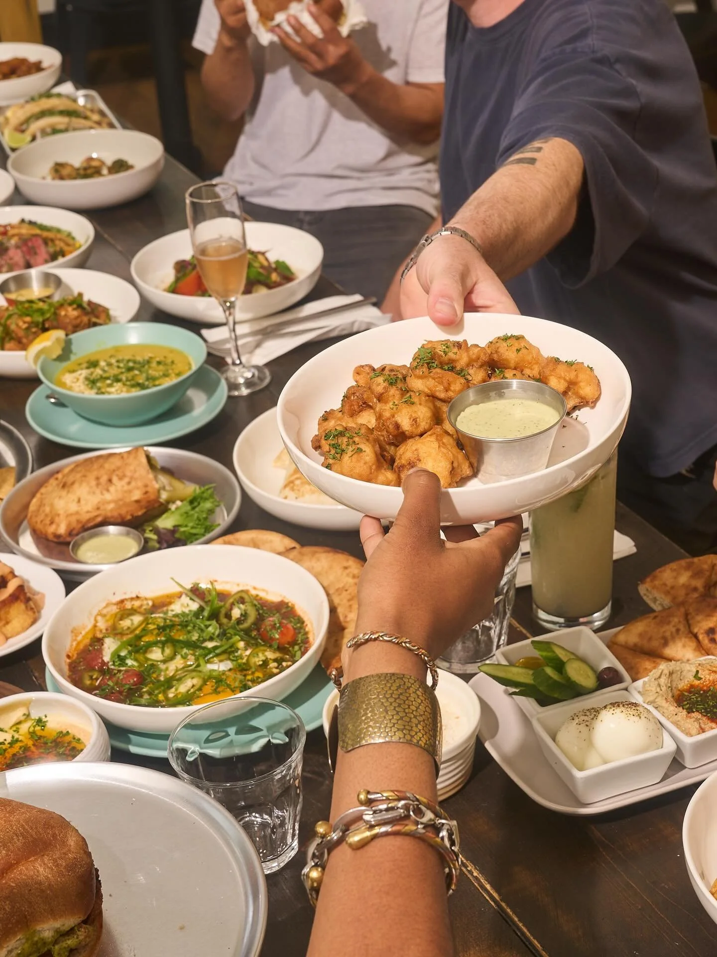 Every now and then, we get together as a team and eat our entire menu&hellip;highly recommend. 
📸 @winstonqzhou