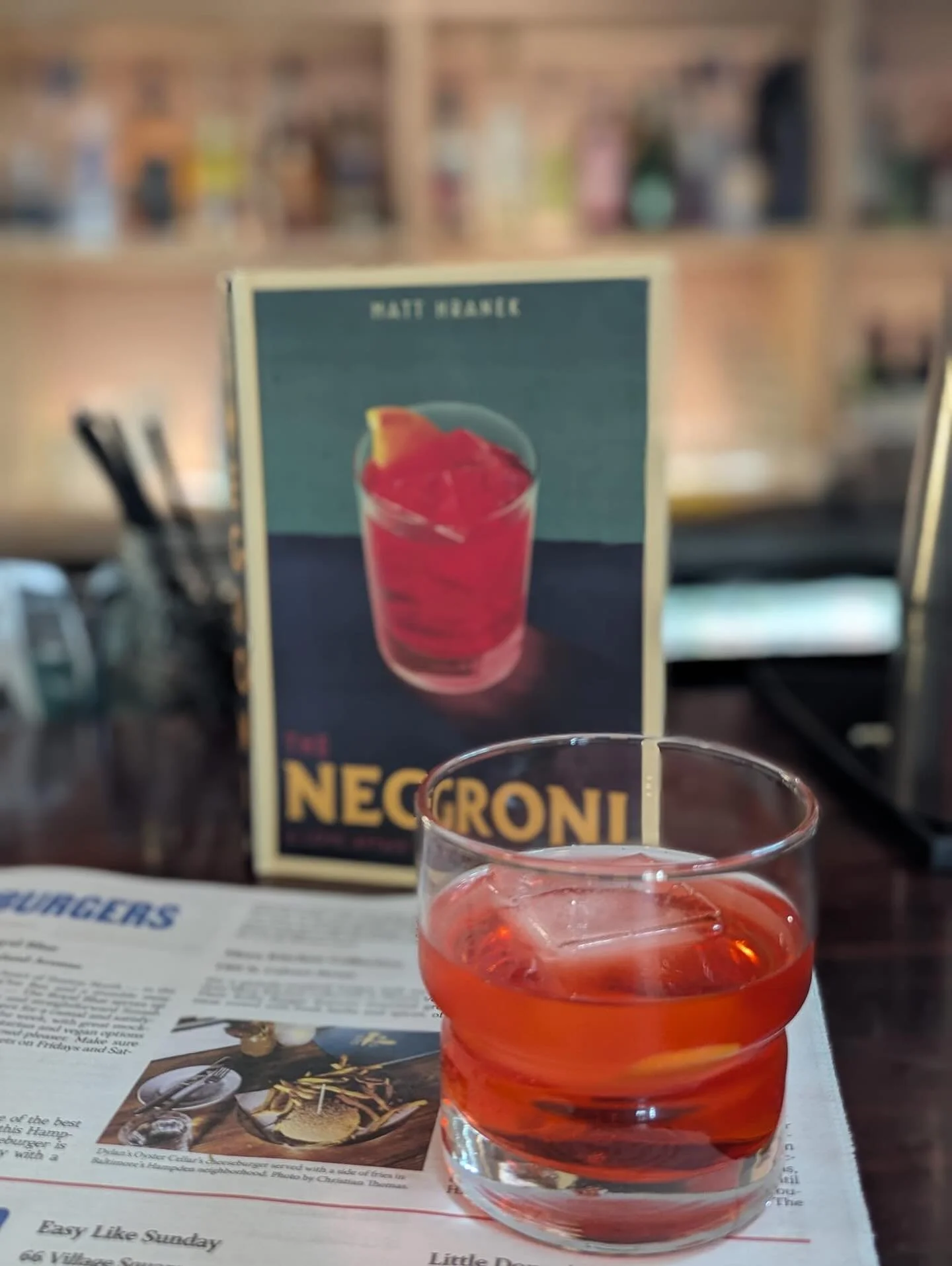 It&rsquo;s #NegroniWeek!

🥥 🥃 Coconut-Washed Kingston Negroni (pictured)  with Doctor Bird Jamison Rum, Coconut-Washed Campari and Sweet Vermouth

🍍 🥃 Pineapple Infused Negroni Bianco with @baltspiritsco Shot Tower Gin, Salers Apertif and Lillet 