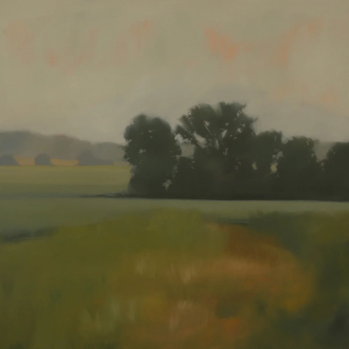Late Days, 36x36 inches