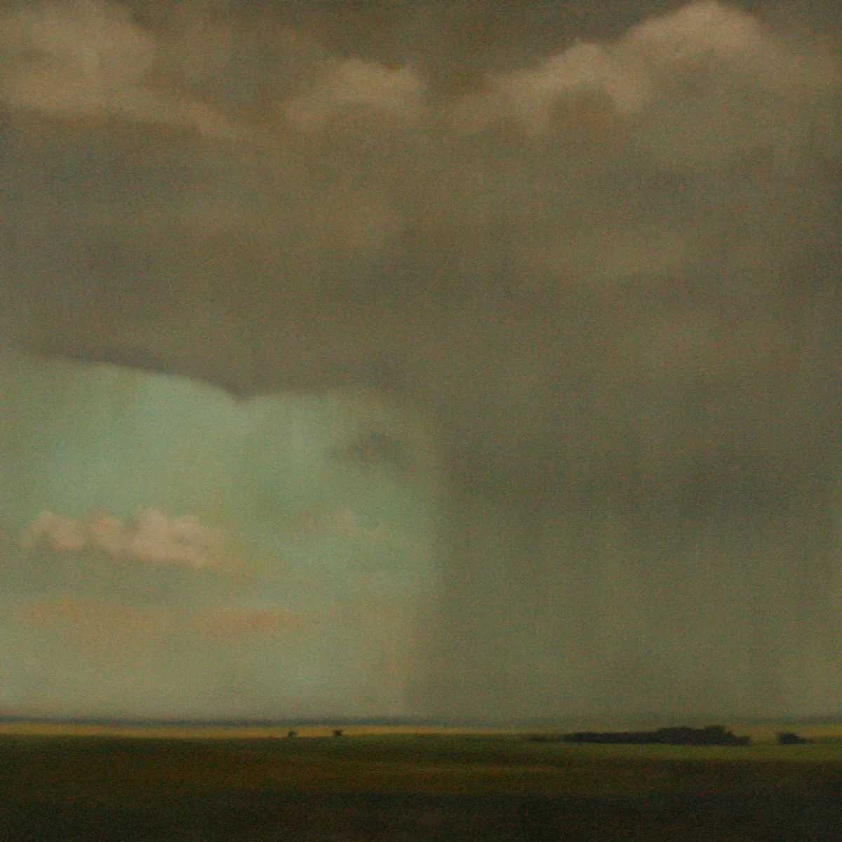Coming Rain, 36x36 inches