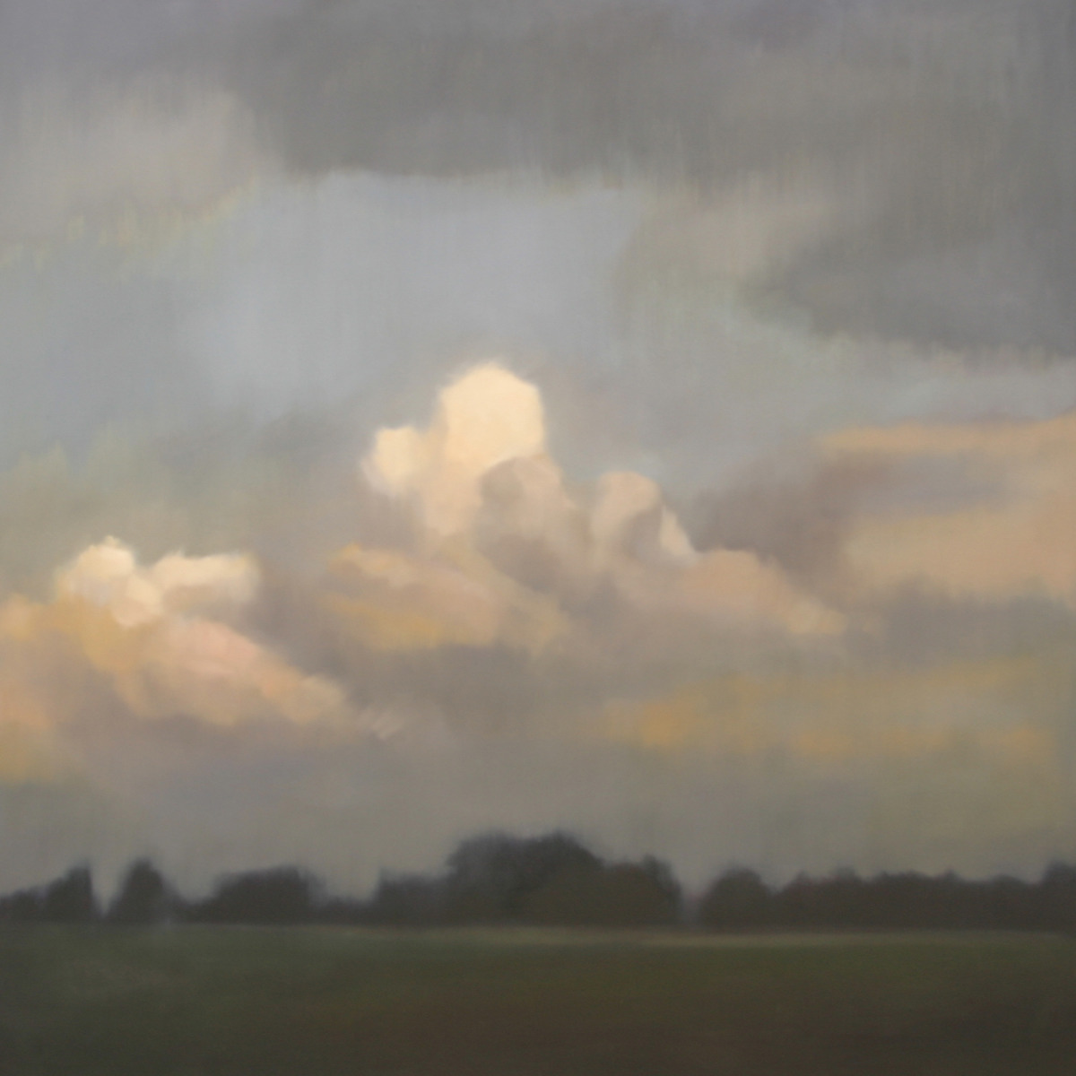 Late Summer Evening, 48x48 inches