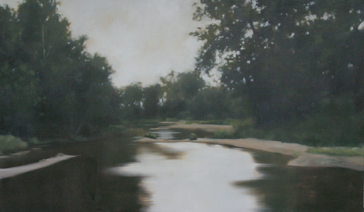 Slow Water, 36x60 inches