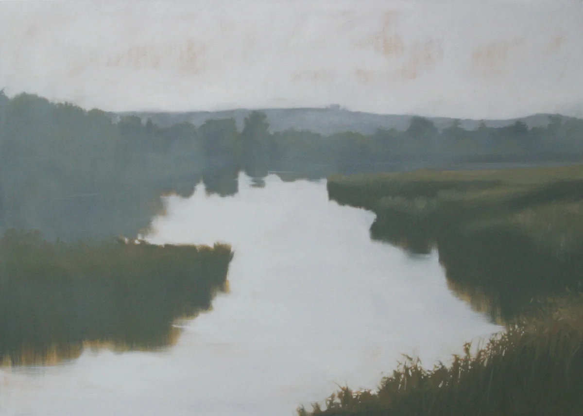 Calm Water, 50x70 inches